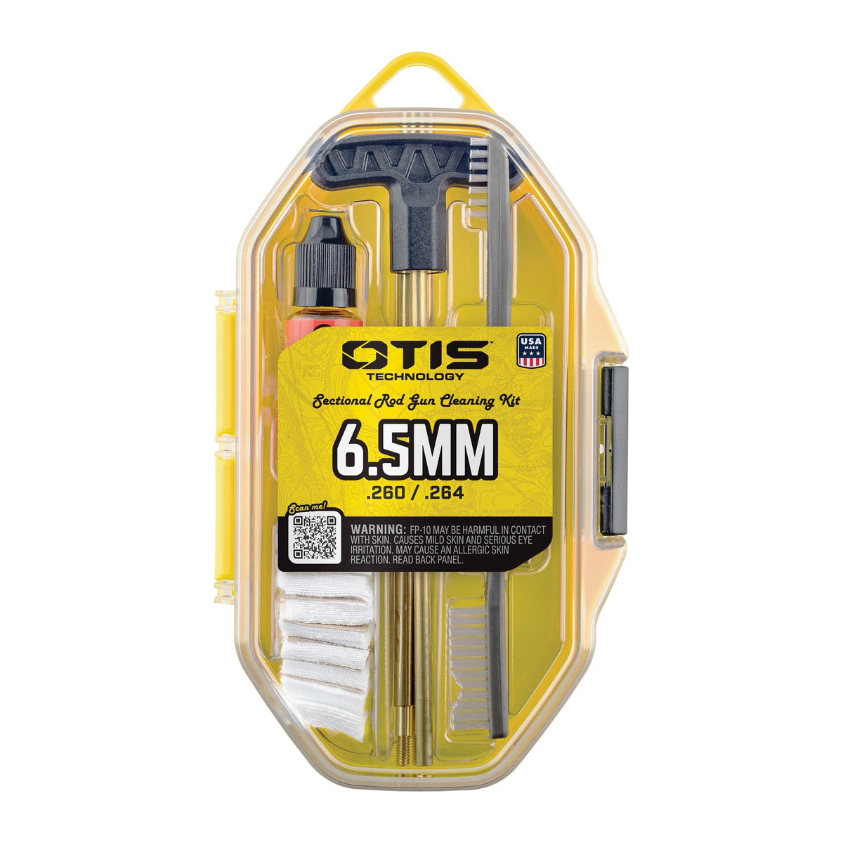 Otis .243 Caliber/6mm/6mm ARC/6.5mm Sectional Rod Cleaning Kit
