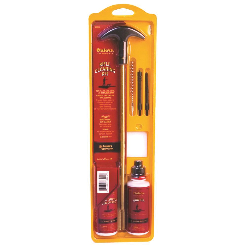 Outers .40 Cal/.45 Cal/10mm Pistol Cleaning Kit - Outers