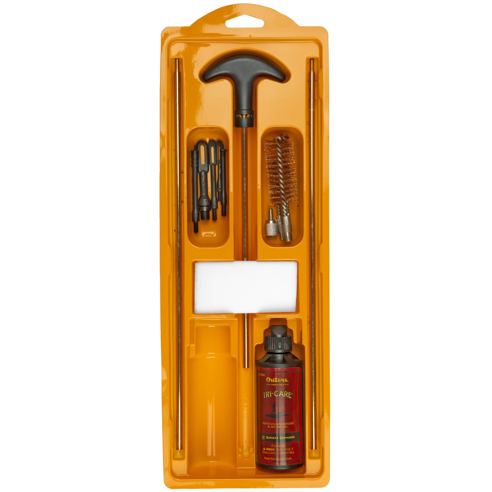 Outers Cleaning Kit, Rifle .17/.204/.22 Cal. - Outers Weaver