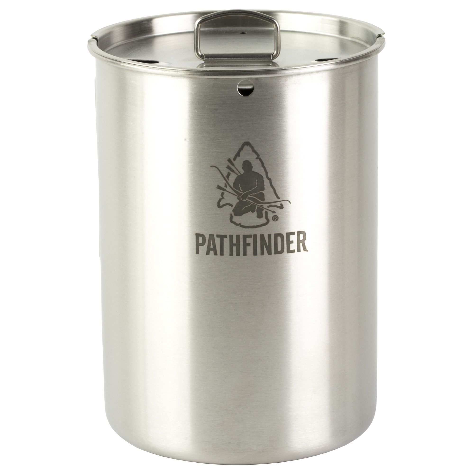 Pathfinder 48oz Cup and Lid Set, Stainless Steel - PF48C101 - Pathfinder