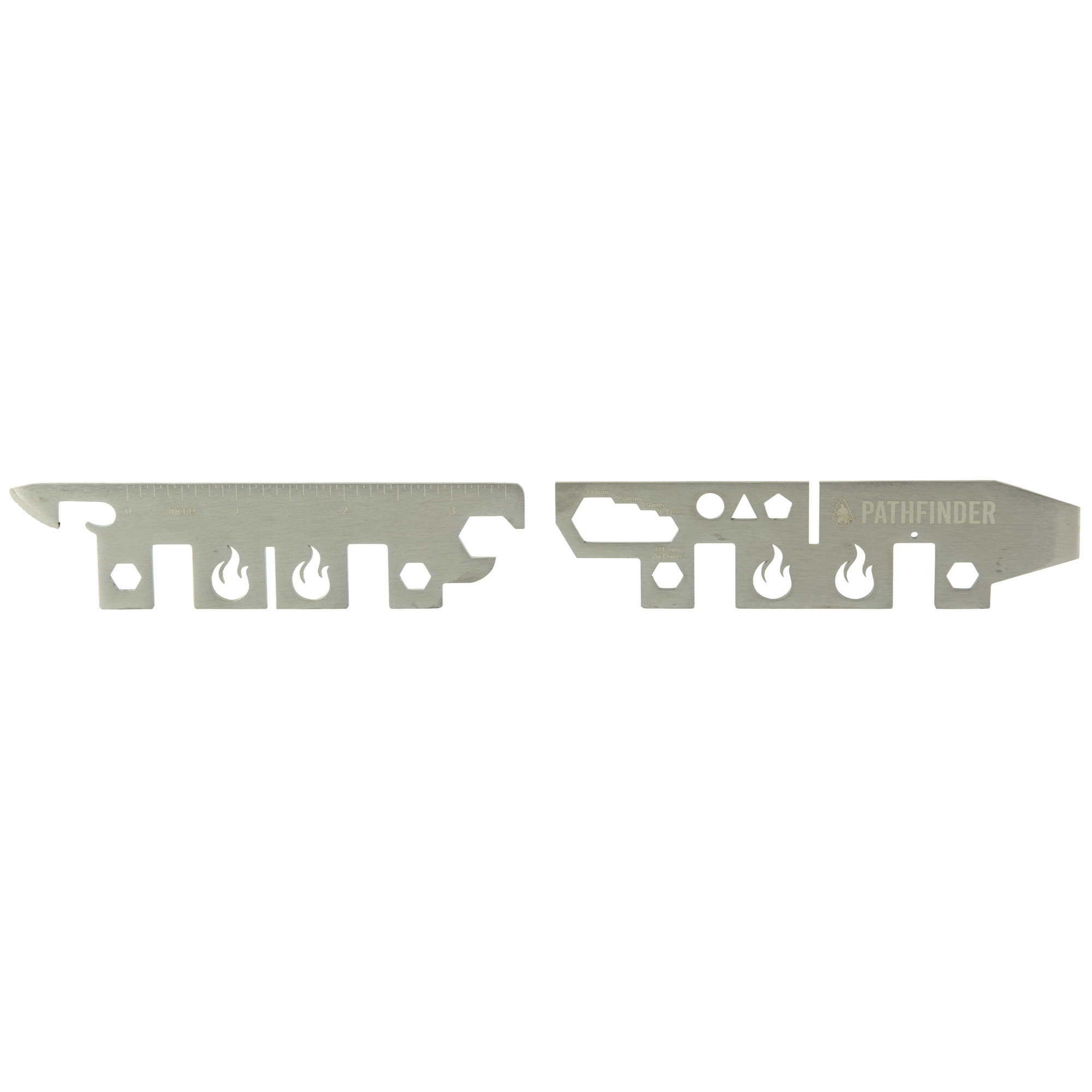 Pathfinder Stove Stand Multi-Tool, Stainless Steel, 4.75"x1.2" - Pathfinder