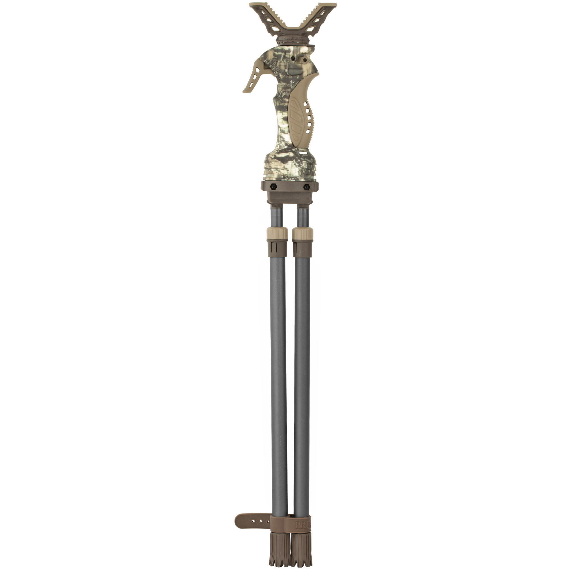 Primos Trigger Stick Gen3, Short Bipod, 18"-30", Camo/Tan - 65811 - Primos