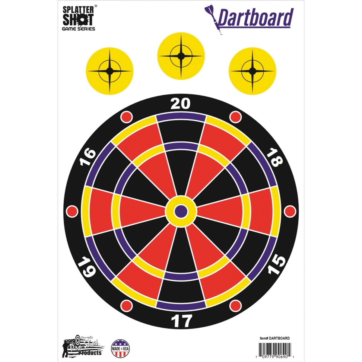 ProShot Splatter Shot Game Dartboard Target - Proshot