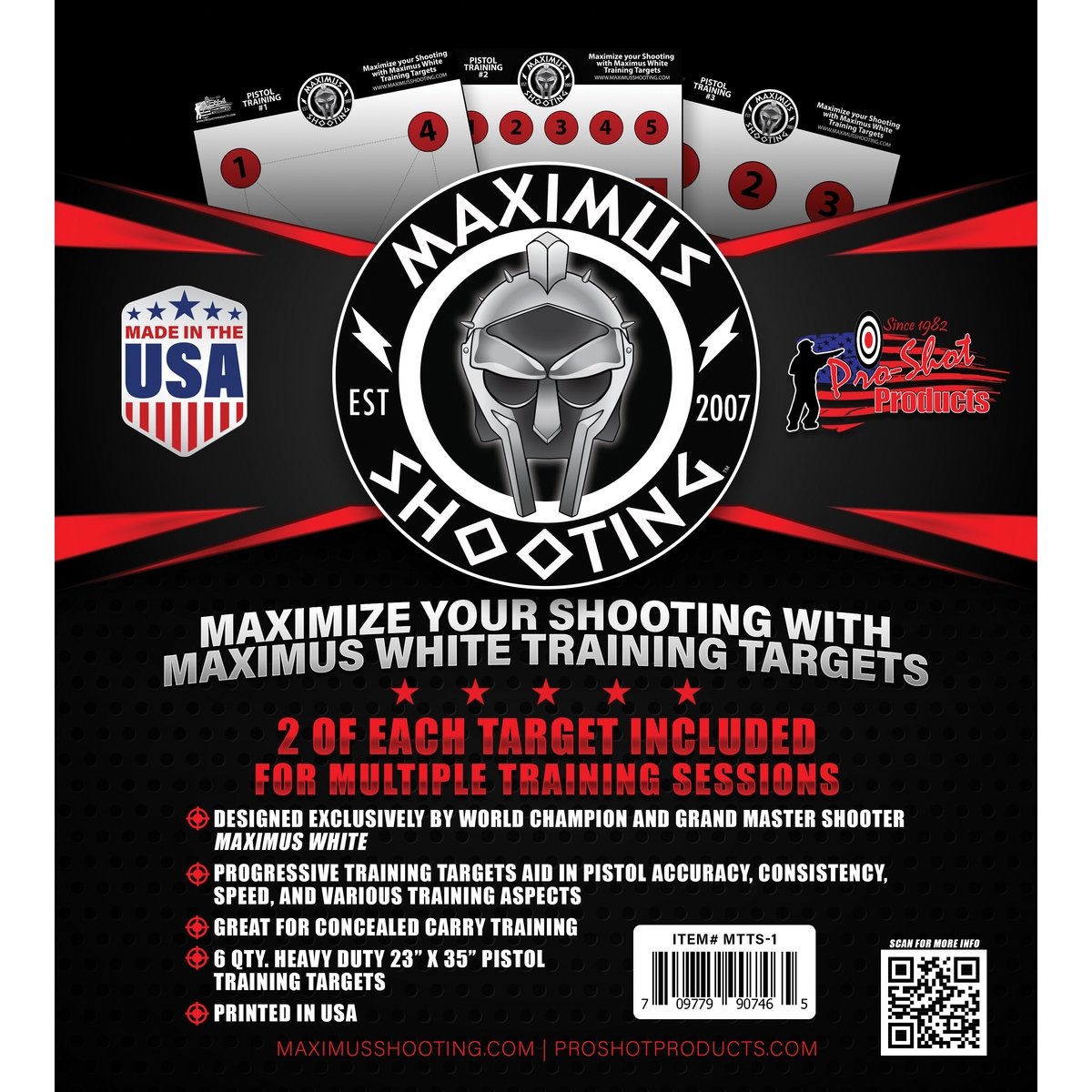 ProShot Maximus Training Target Set - Proshot