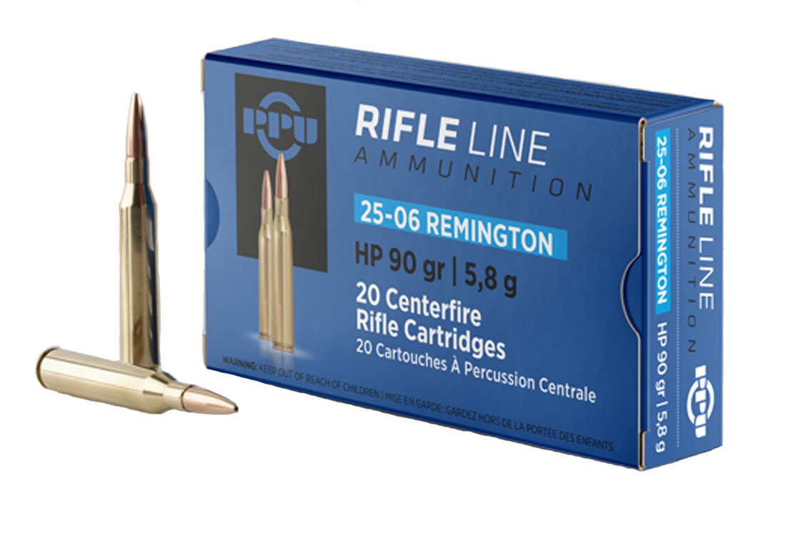Prvi Partizan .25-06 Remington HP 90gr 20 Rounds Ammunition - PP2506H