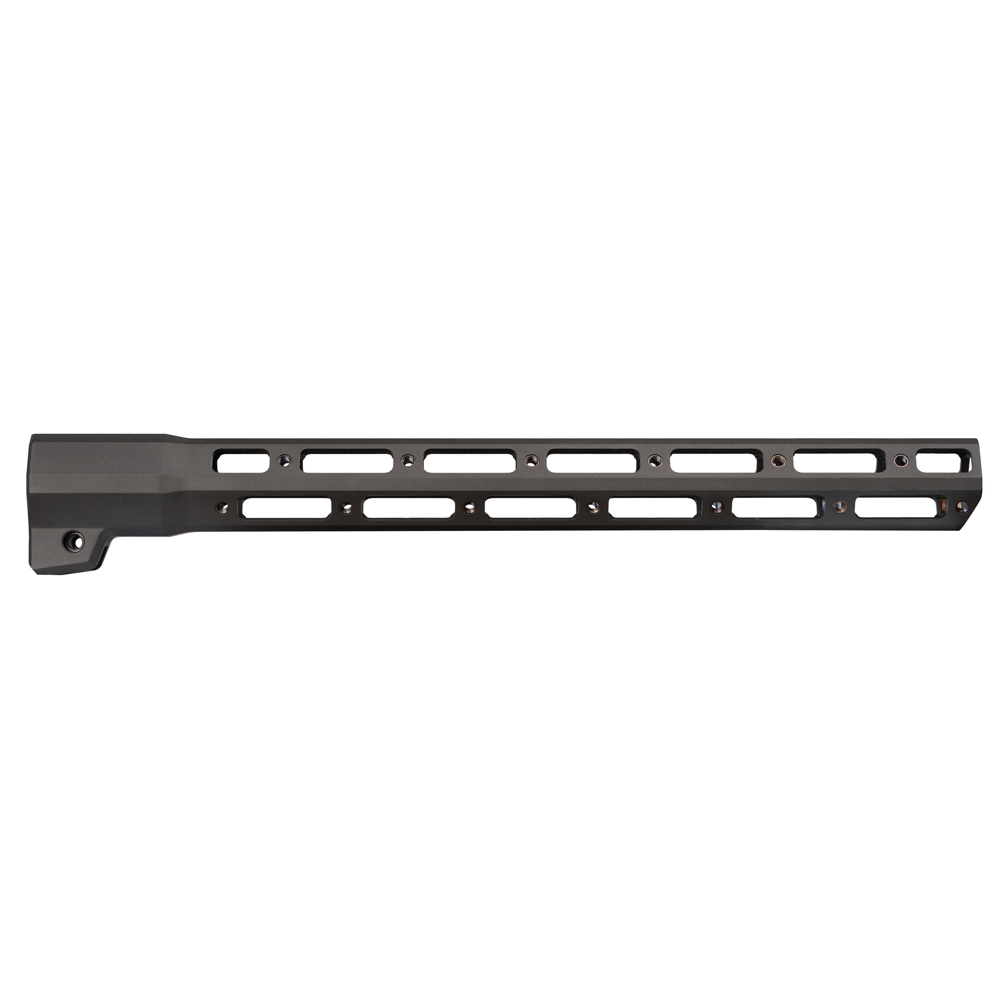 Q Fix Handguard, Q SERT, 15", Fits Q Fix, Clear Anodized Finish, Gray - Q Llc