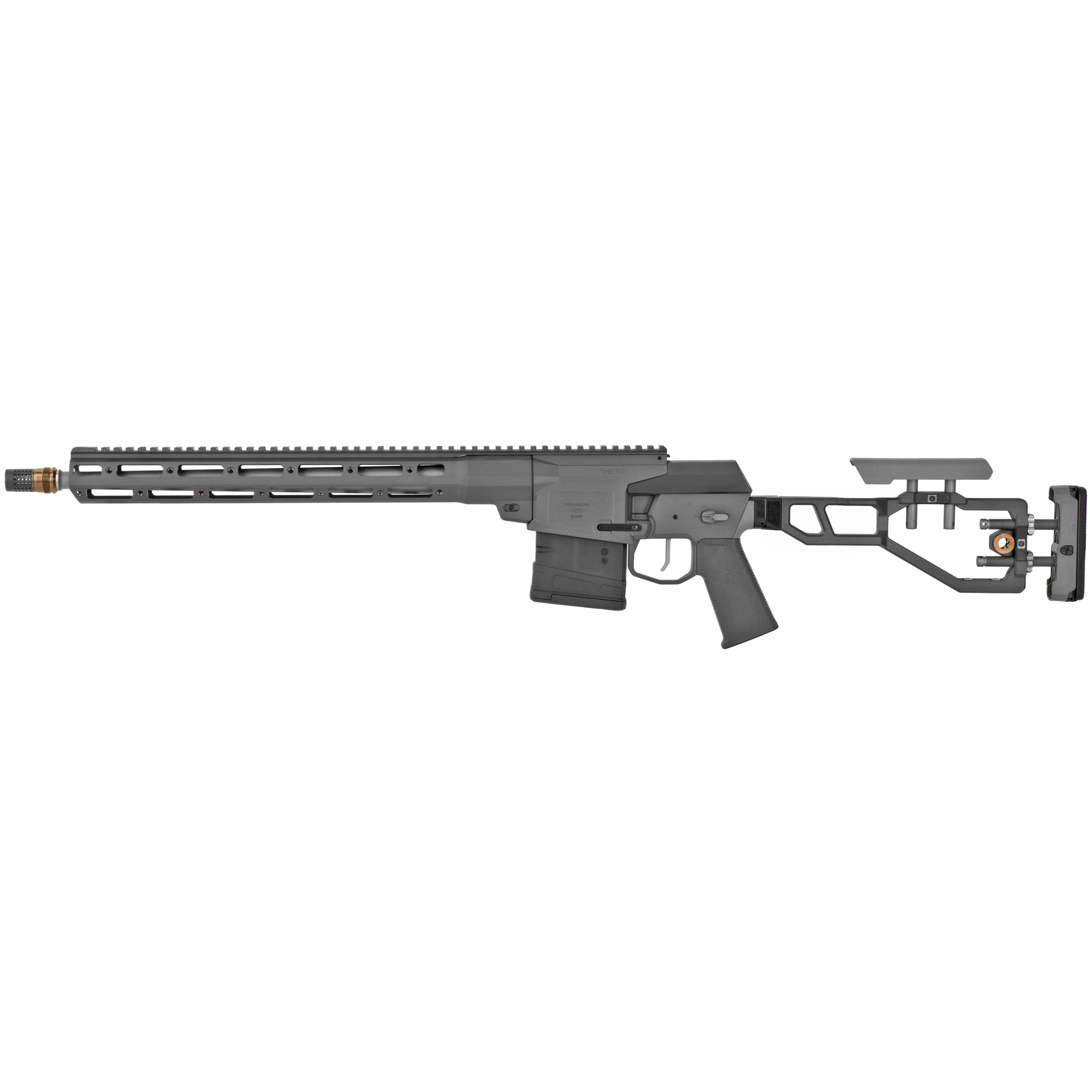 Q LLC The Fix 6.5 Creedmoor Bolt Action Rifle, 16" Barrel, Gray - FIX6516INGRY - Q Llc