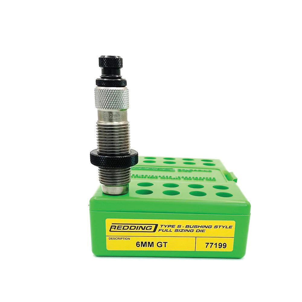 Redding Reloading Equipment 6mm GT Rifle Type-S Full-Length Bushing Die - Redding Reloading Equipment
