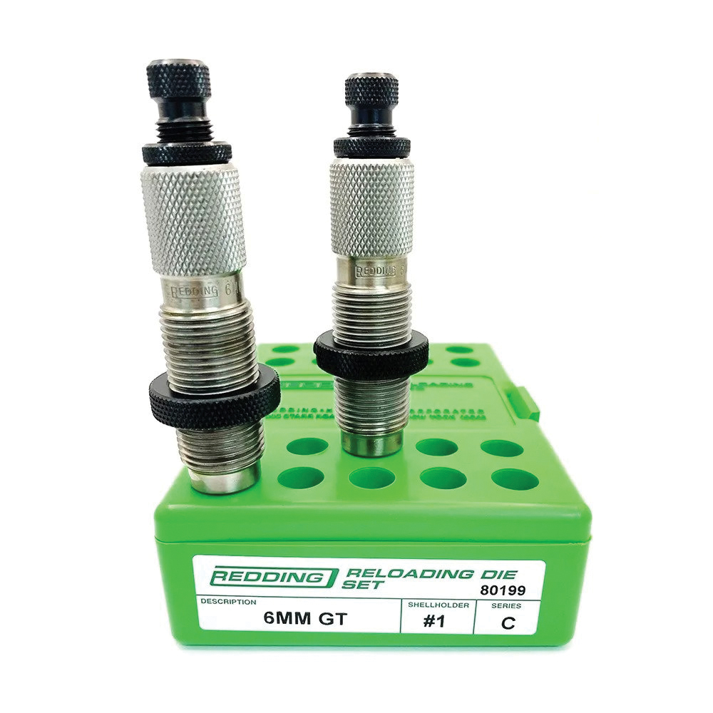 Redding Reloading Equipment 6mm GT Rifle Full-Length 2-Die Set - Redding Reloading Equipment