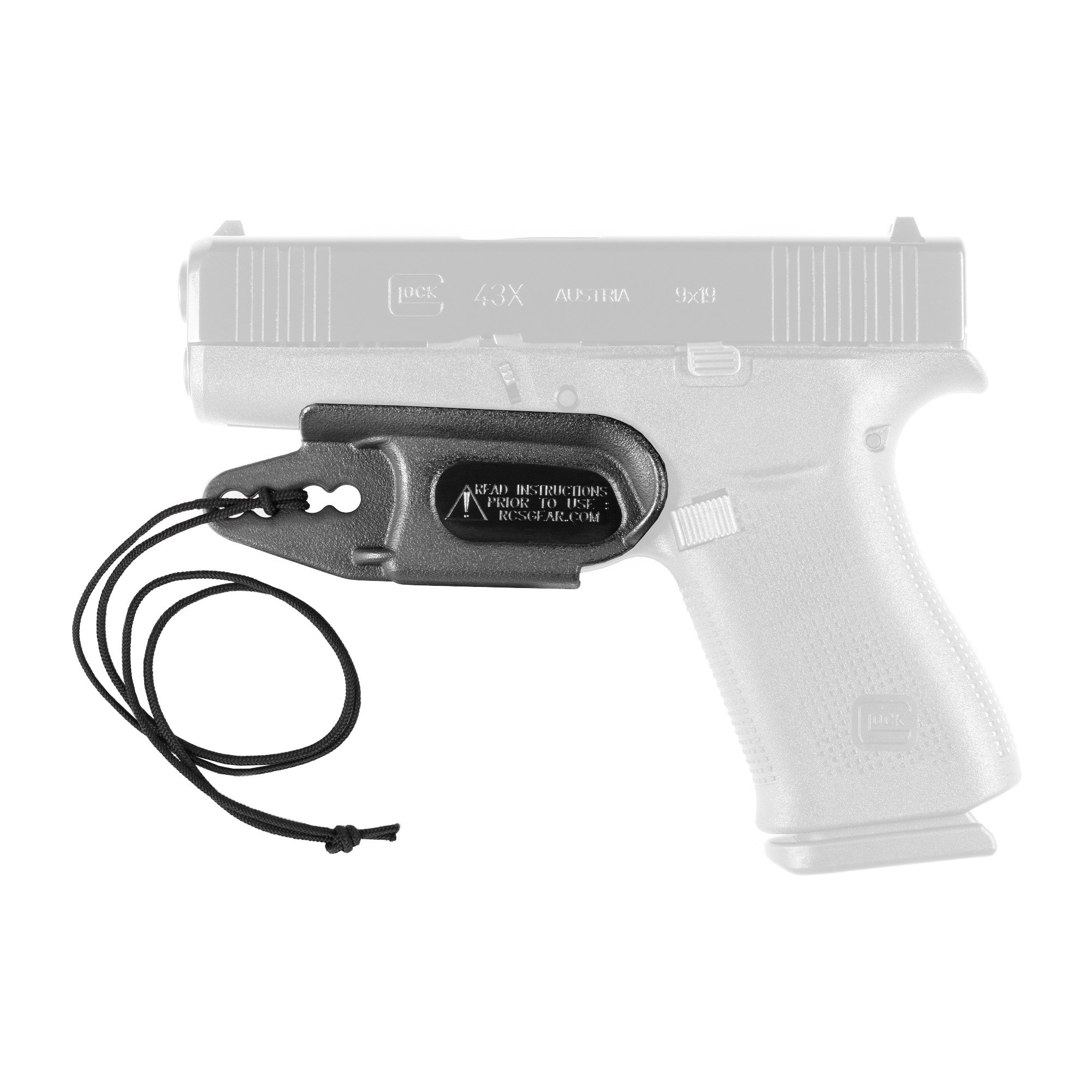 Raven Concealment Ambidextrous IWB Holster for Multi Glock Models, Black - VG2GLBKLAN