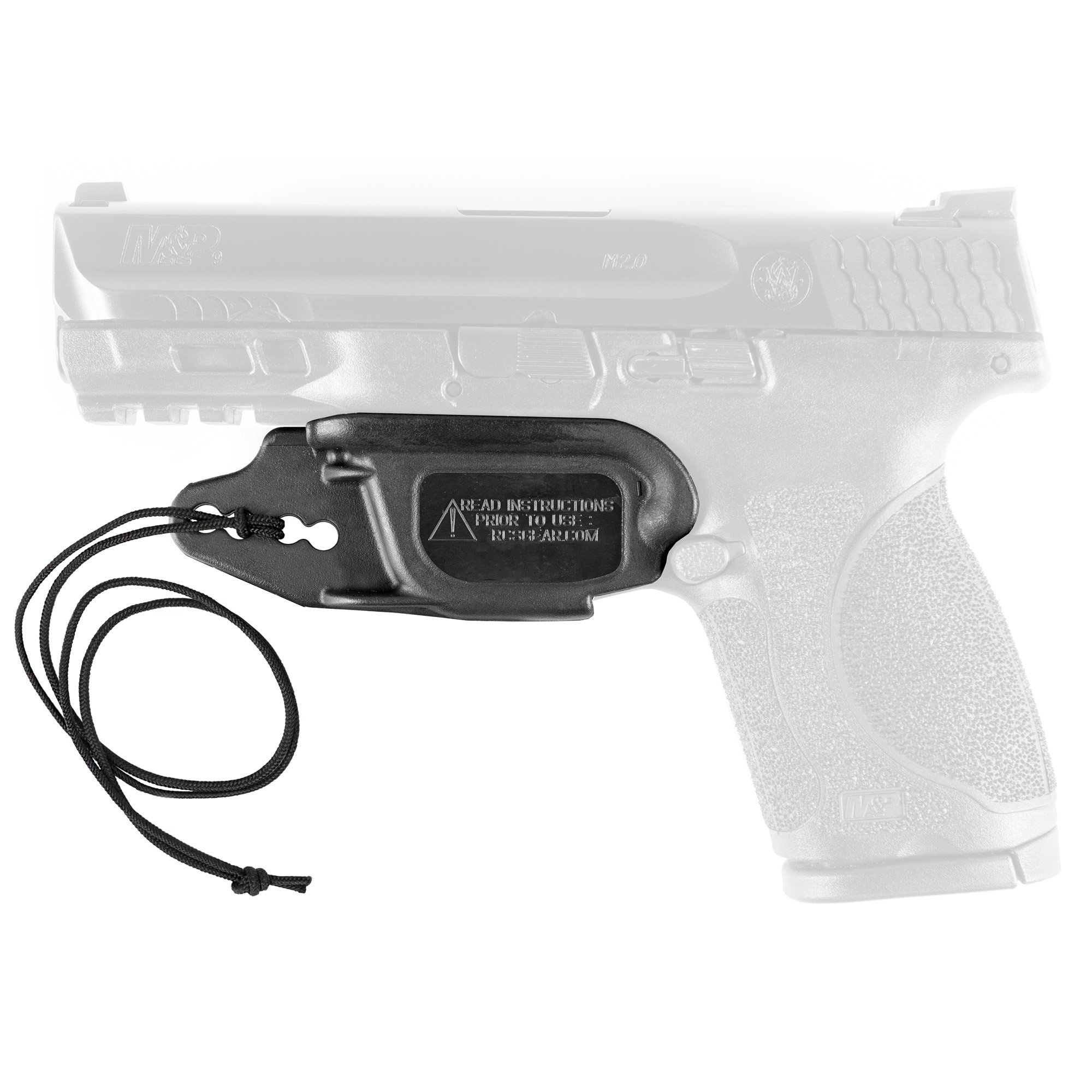 Raven Concealment Ambidextrous IWB Holster for M&P Full Size/Compact, Black - VG2MPFCBKOHADV - Raven Concealment