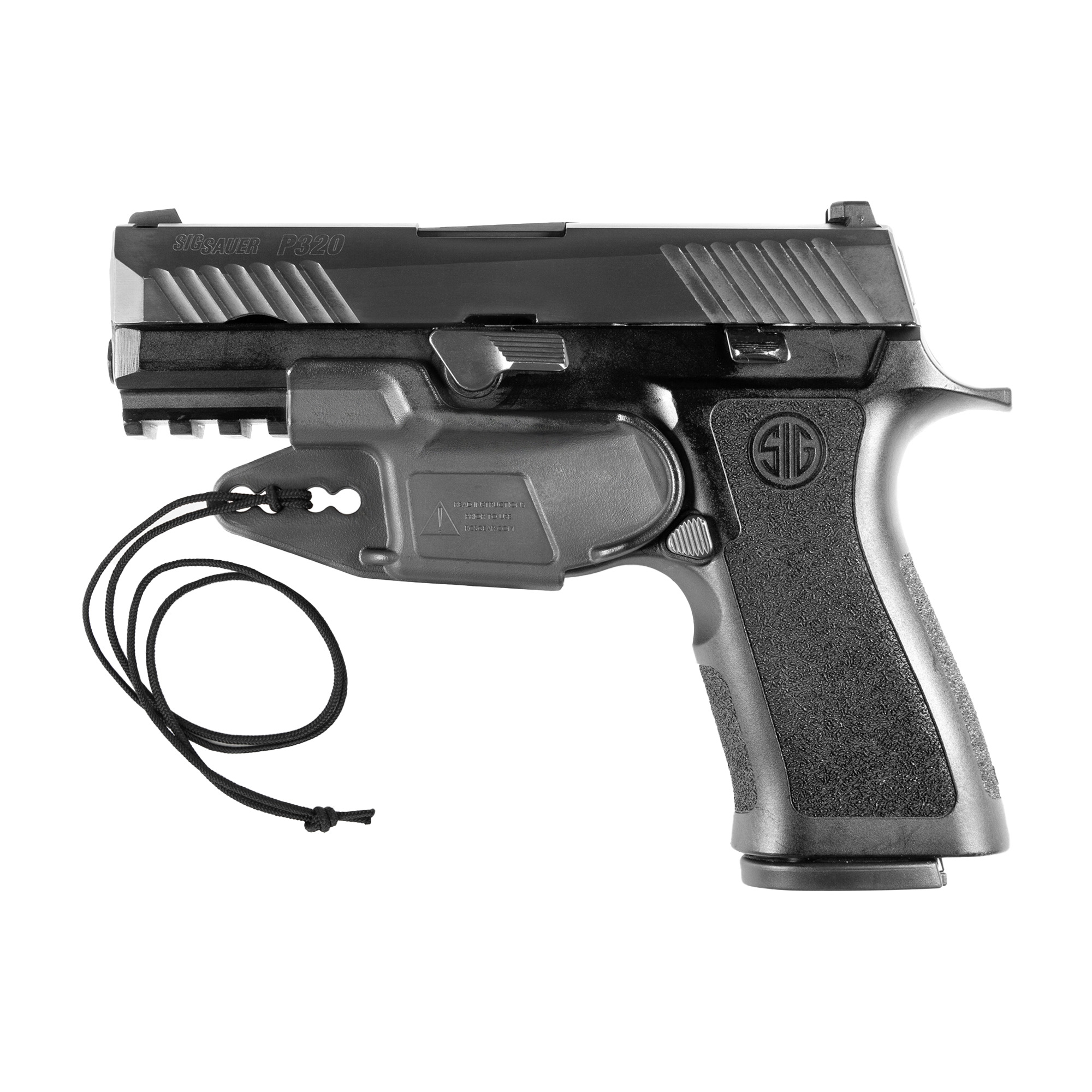 Raven Concealment Ambidextrous IWB Holster for Sig P320 X-Frame, Black - VG2P320XFRBKOHADV - Raven Concealment