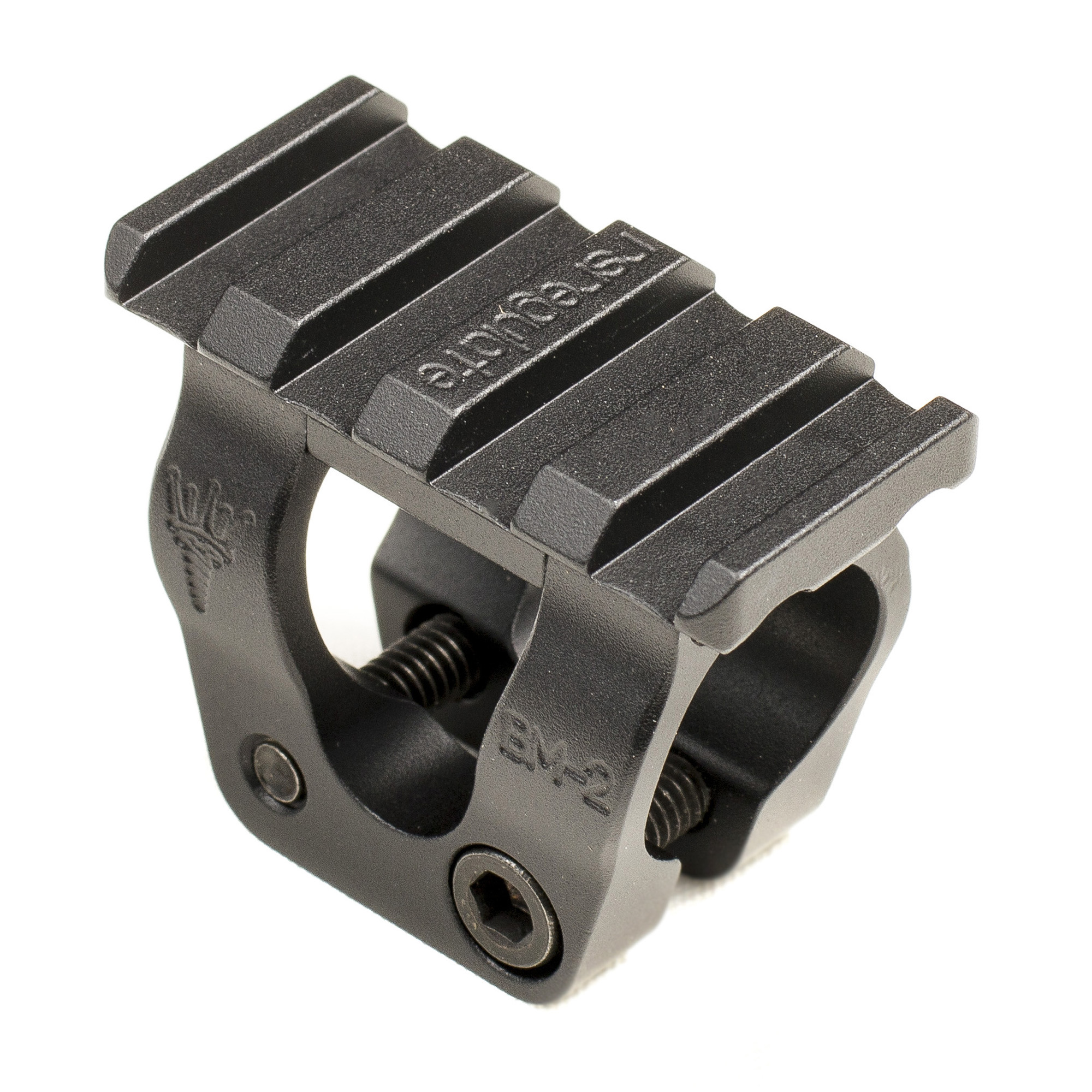 RS Regulate AKM Accessory Mount, Picatinny, Fits .66" Barrel Diameter, Matte Finish, Black - Rs Regulate