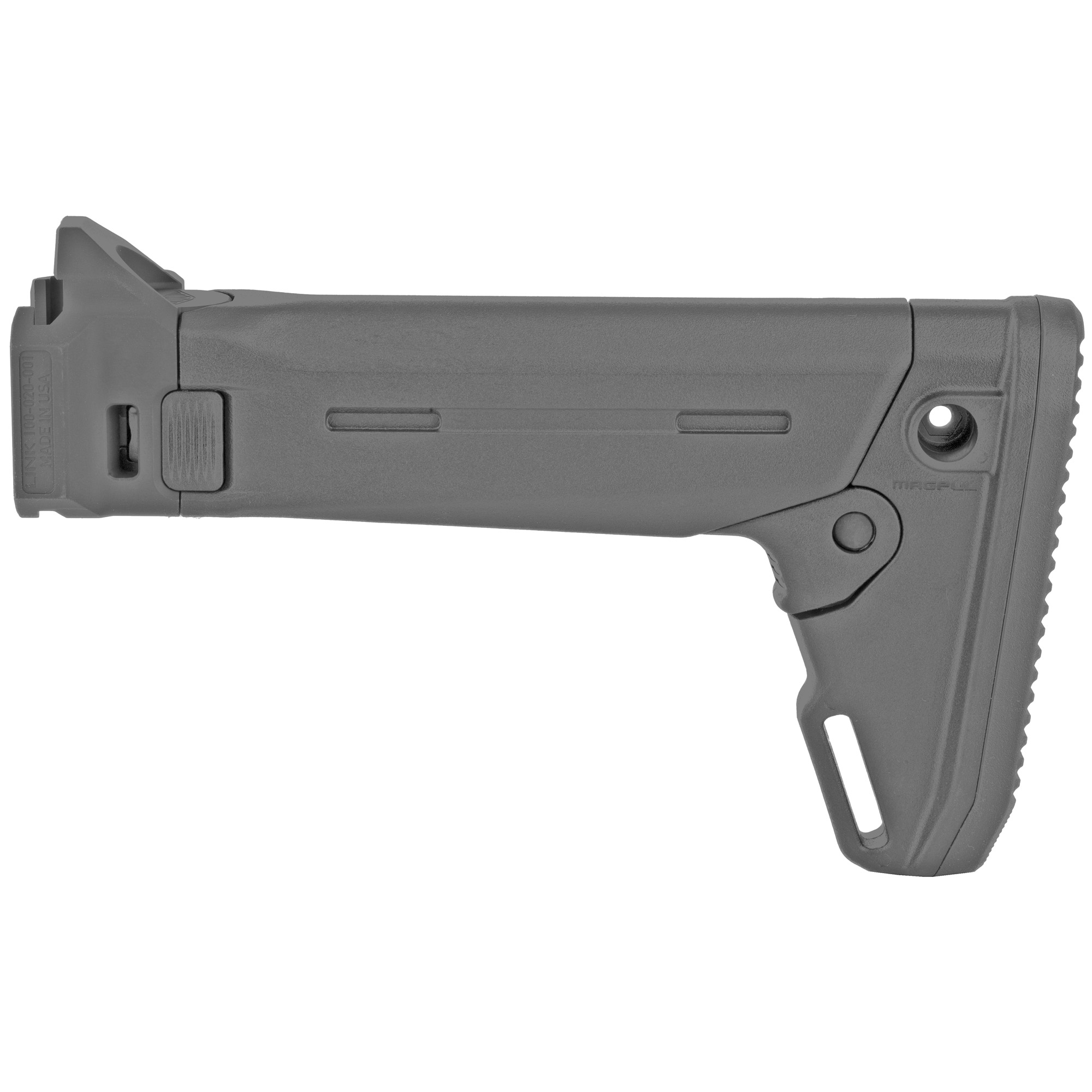 Reptilia LINK, Stock Adapter, Black, Magpul Zhukov folding stock Included, fits CZ Scorpion EVO 3 - Reptilia