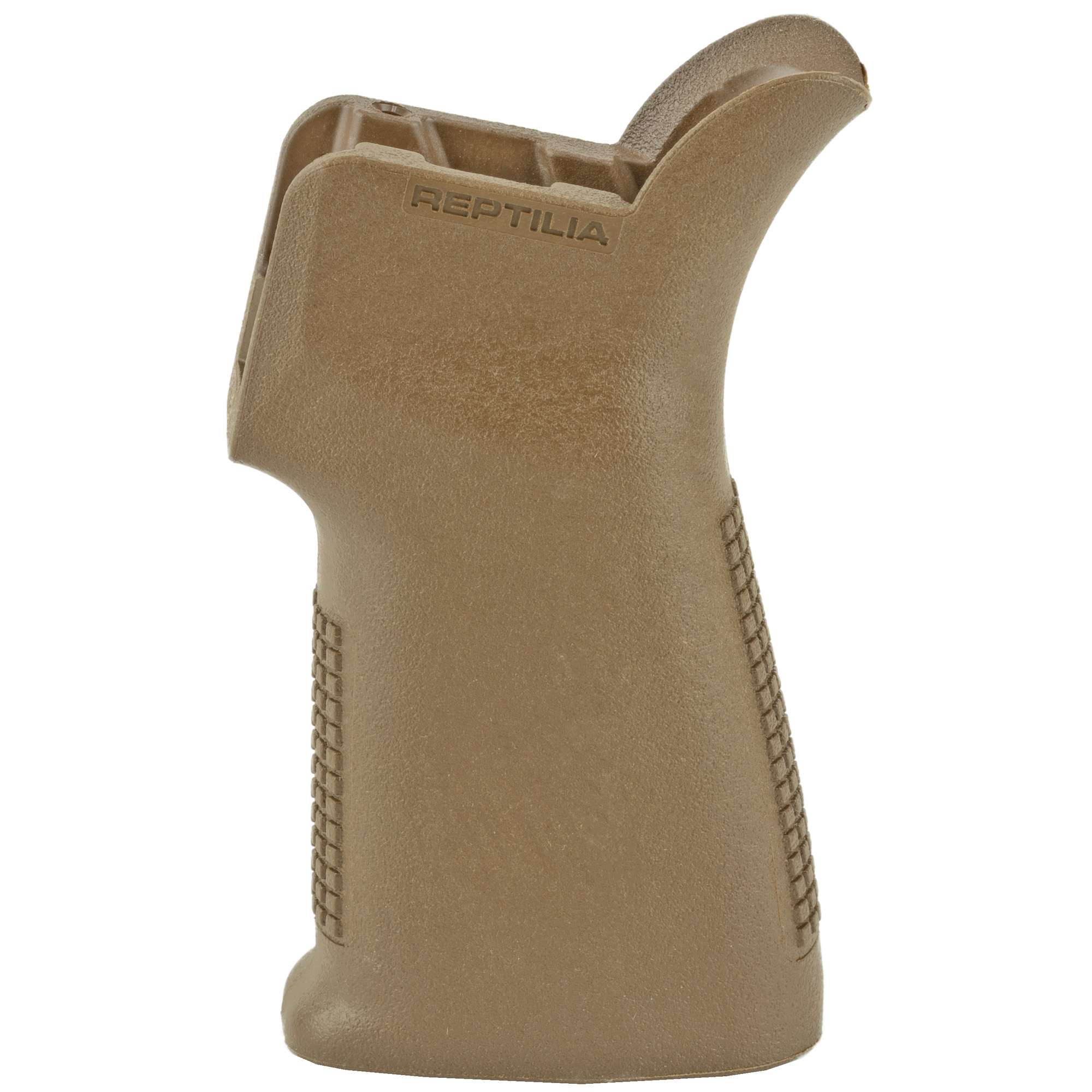 Reptilia CQG Pistol Grip, Field Drab, Fits AR Rifles - 100035 - Reptilia