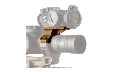 Reptilia ROF-90, Mount, for Aimpoint Micro Footprint, fits 30mm Optic, Anodized, Flat Dark Earth - Reptilia