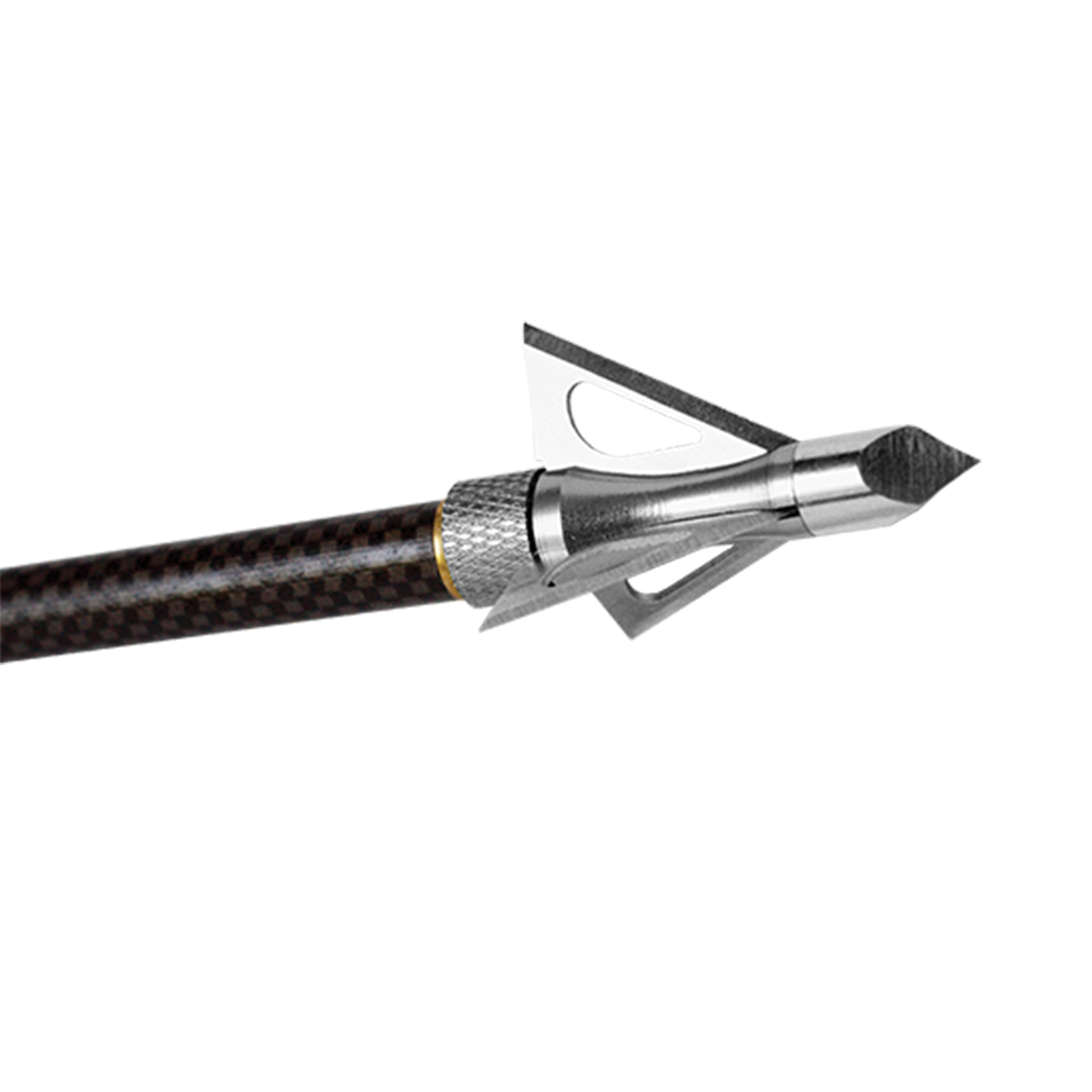 Dead Ringer Hyper Strike 1.13"/100 gr 3-Blade Fixed Broadhead, Pack of 3 - Dead Ringer