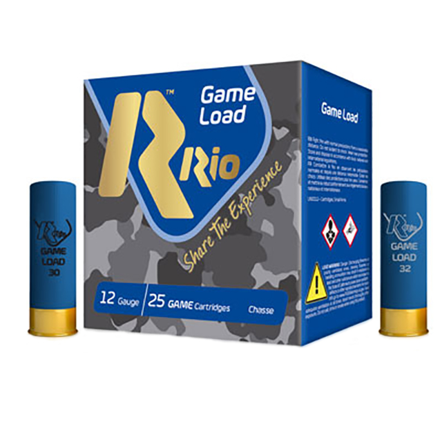 RIO 12 ga Top Game High Velocity 2.75" #7.5 1-1/4oz 25 Shotshells - TGHV3675 - Rio