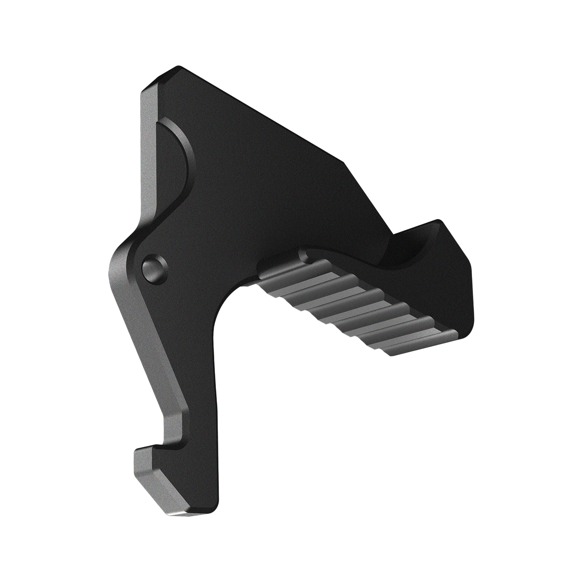 Rise Armament AR-15, AR-10, AR-9 Extended Latch, Black - RA212GIBLK - Rise Armament