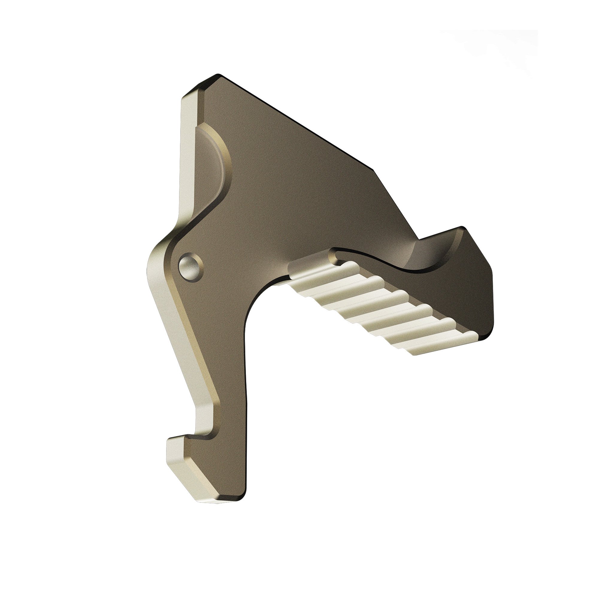 Rise Armament AR-15, AR-10, AR-9 Extended Latch, Bronze - RA212GISB - Rise Armament