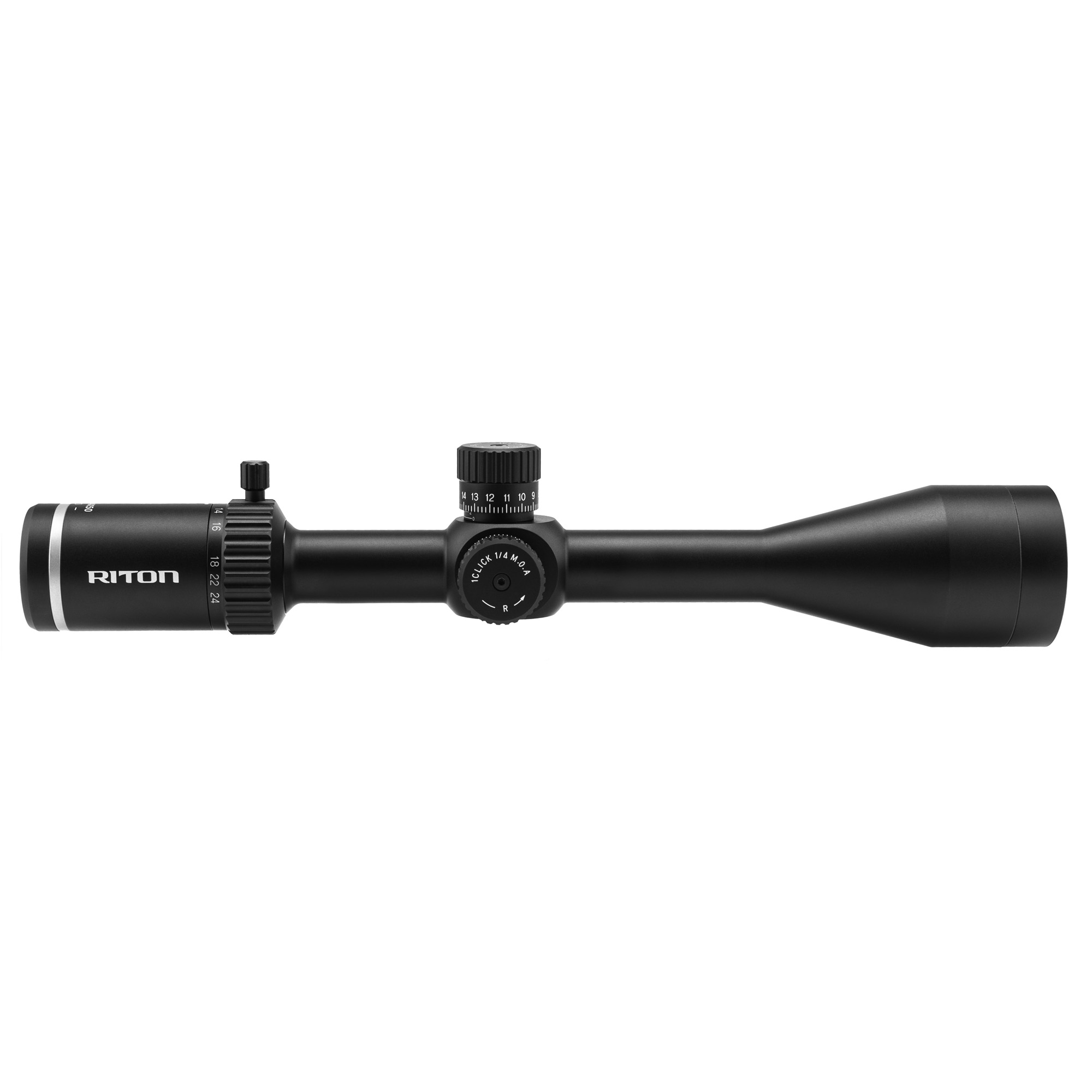 Riton 6-24x50 3 Series Conquer MPSR Illuminated 0.1 MRAD Reticle FFP Rifle Scope - 3C624LFI23 - Riton