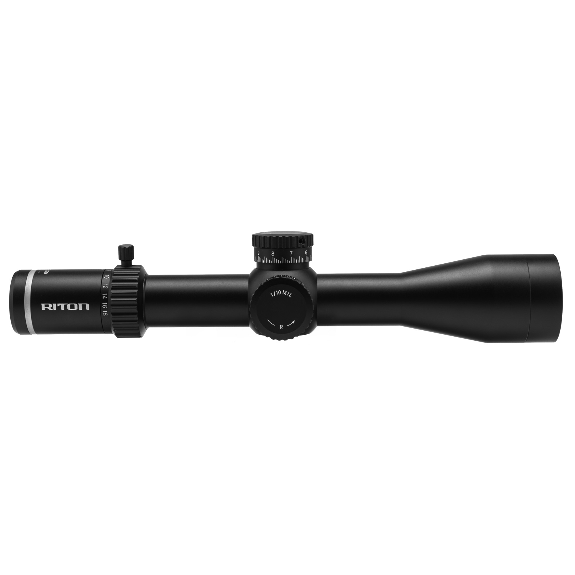 Riton 3-18x50 7 Series Conquer PSR 0.1 MRAD Reticle FFP Rifle Scope - 7C318LPFI23