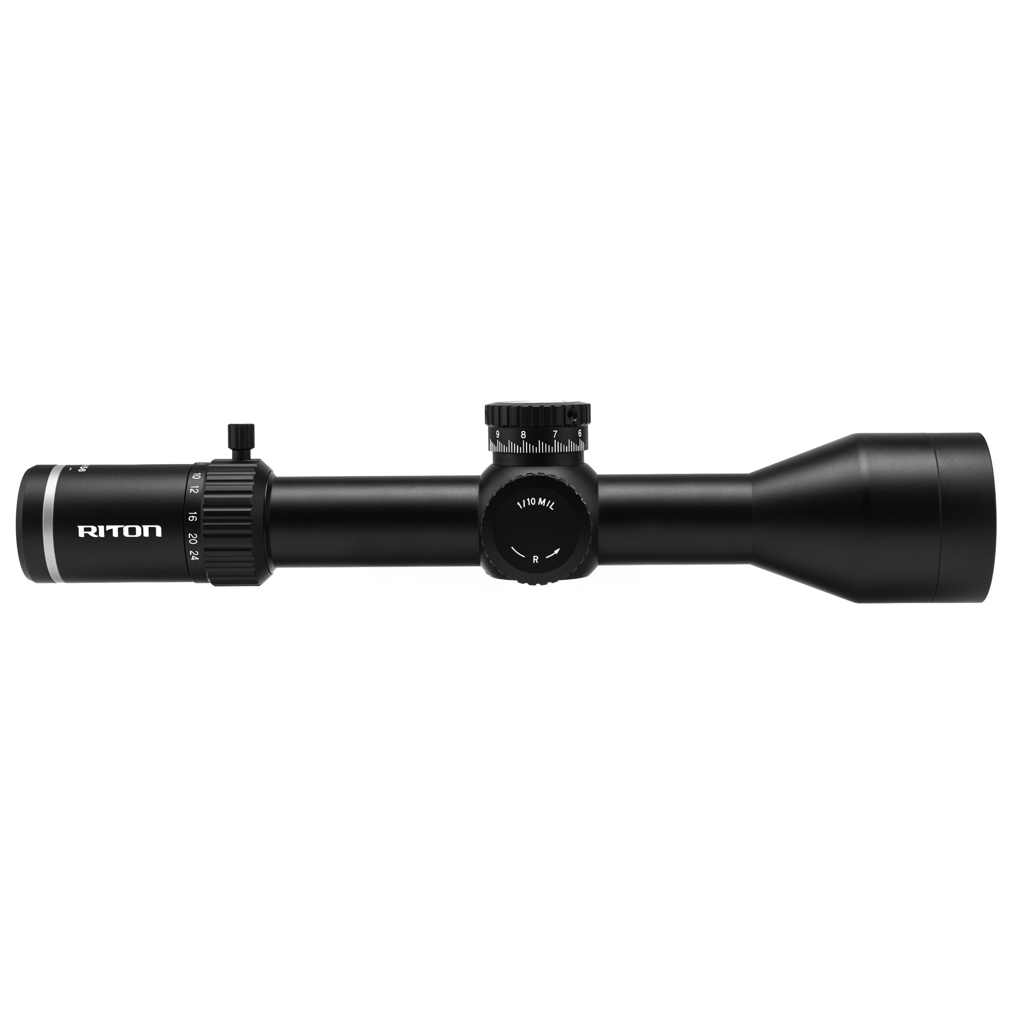 Riton 3-24x56 7 Series Conquer ODEN 0.1 MRAD Reticle FFP Rifle Scope - 7C324LFI23 - Riton