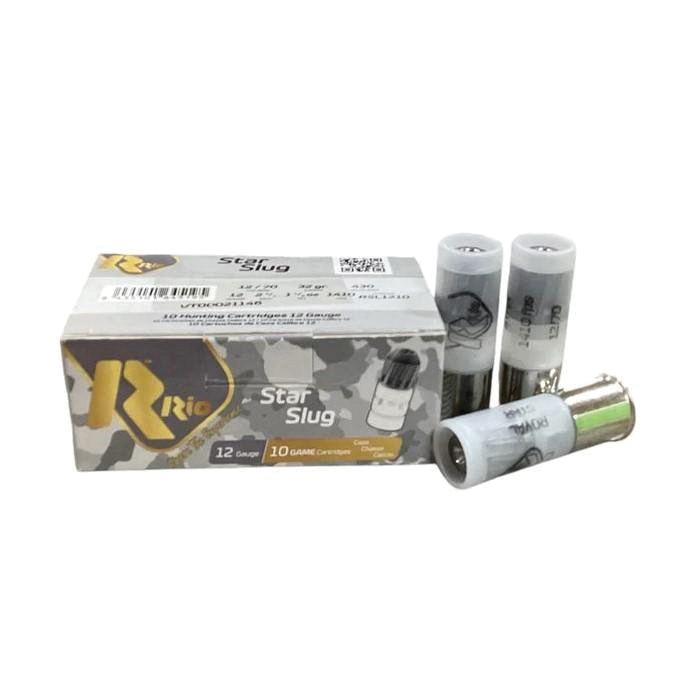 RIO Royal Star 12 Gauge Shotshell Slug, 10rds - Rio