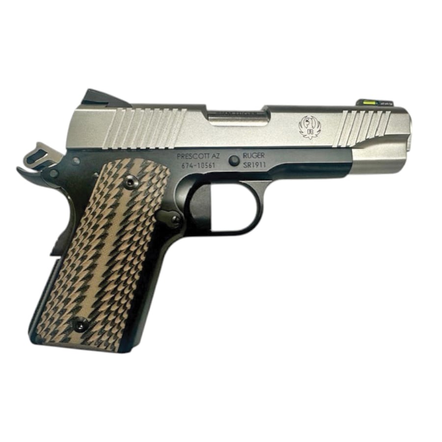 Ruger SR1911 9mm 4.25" 7rds, Black - Ruger
