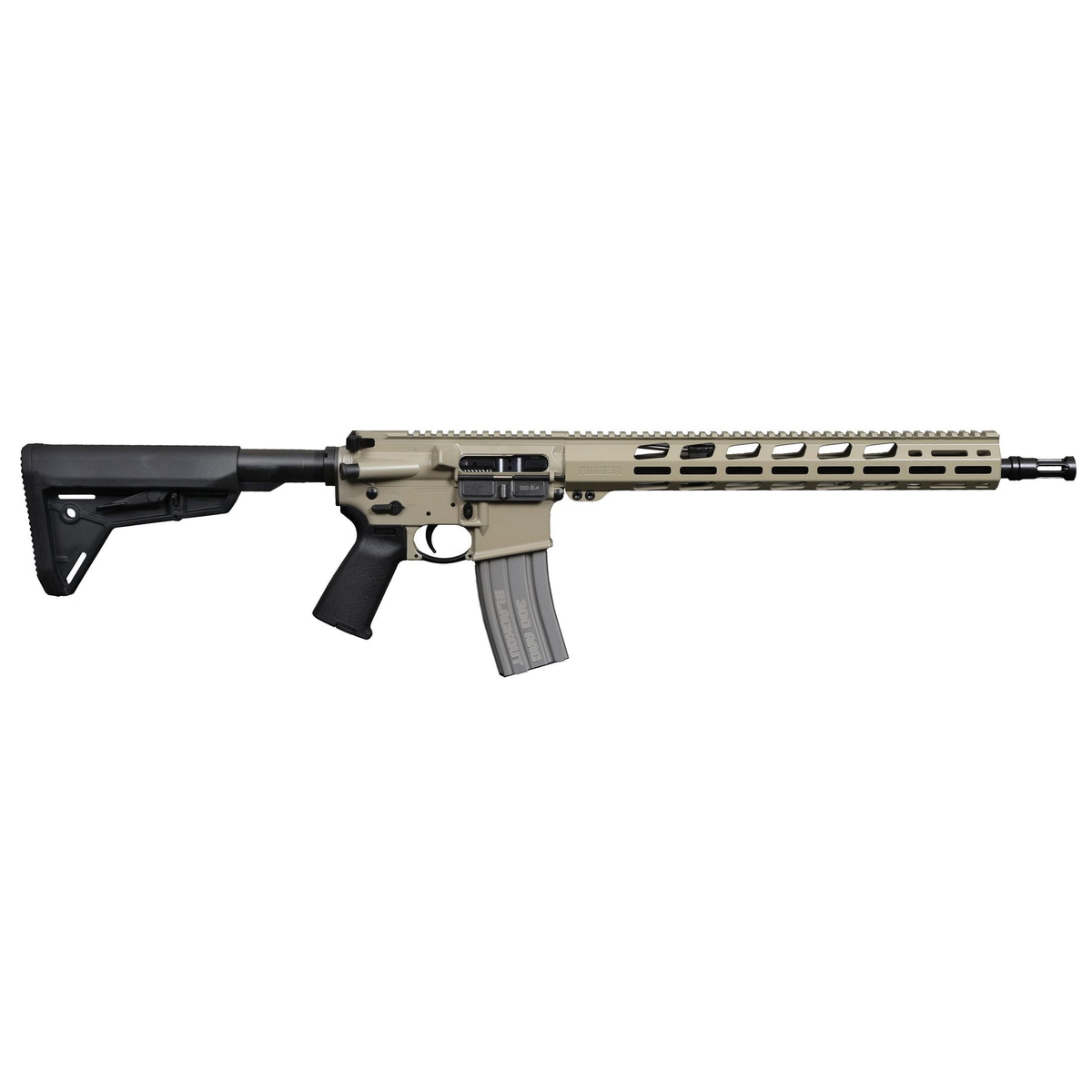 Ruger AR-556 MPR .300 AAC Blackout 16.10", Desert Verde - Ruger