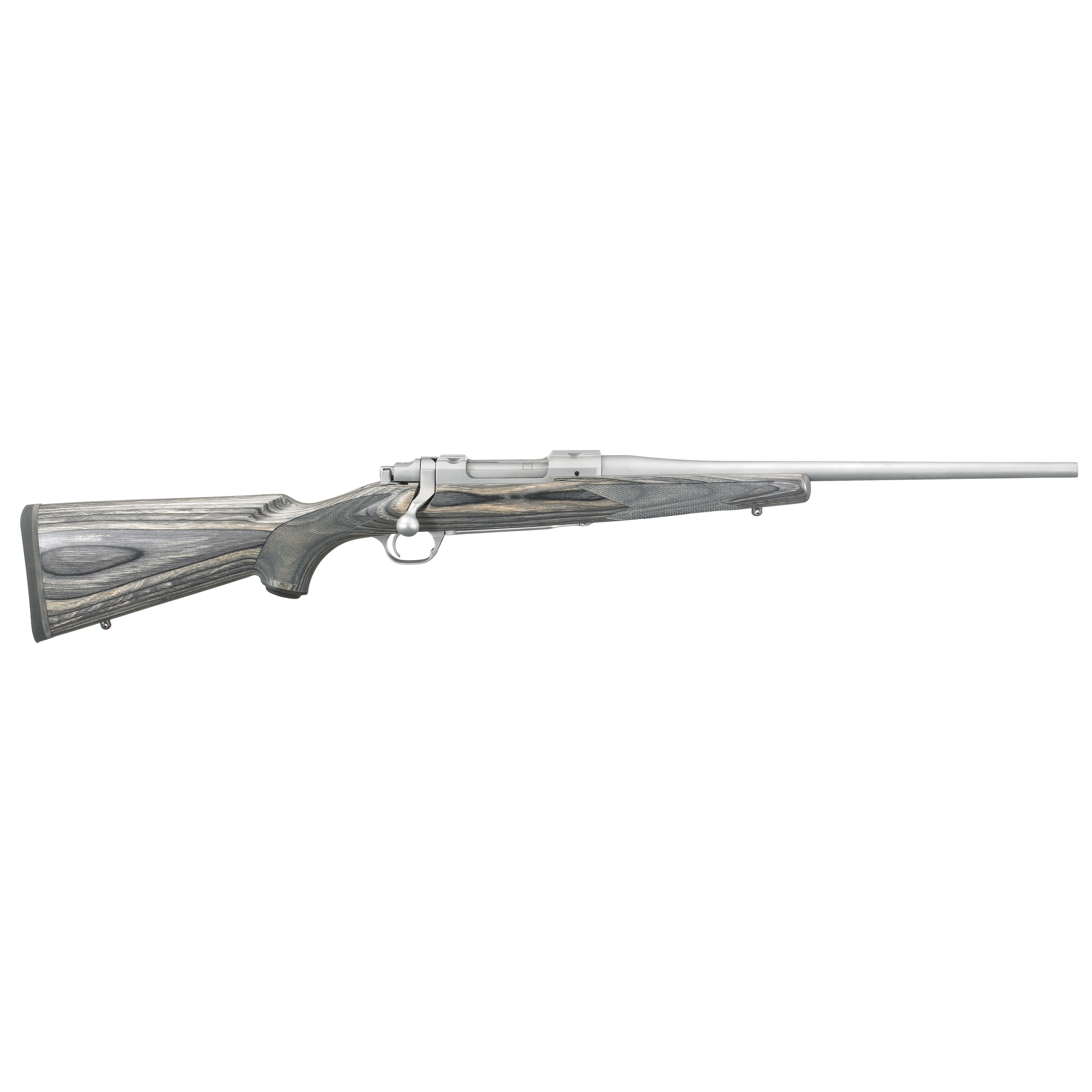 Ruger Hawkeye .243 Winchester Bolt Action Rifle, 16.5" Barrel, Silver - 17108 - Ruger