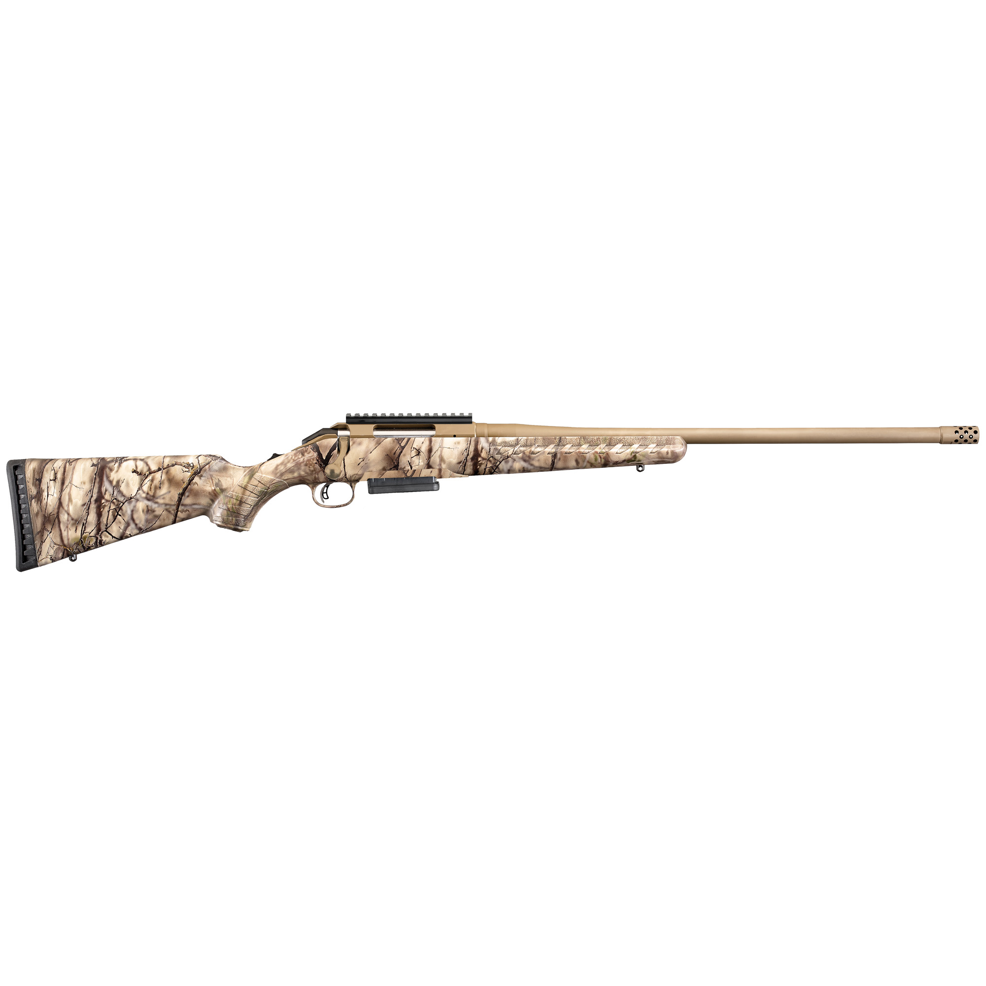 Ruger American 6.5 PRC Bolt Action Rifle, 24" Barrel, Bronze - 36925 - Ruger