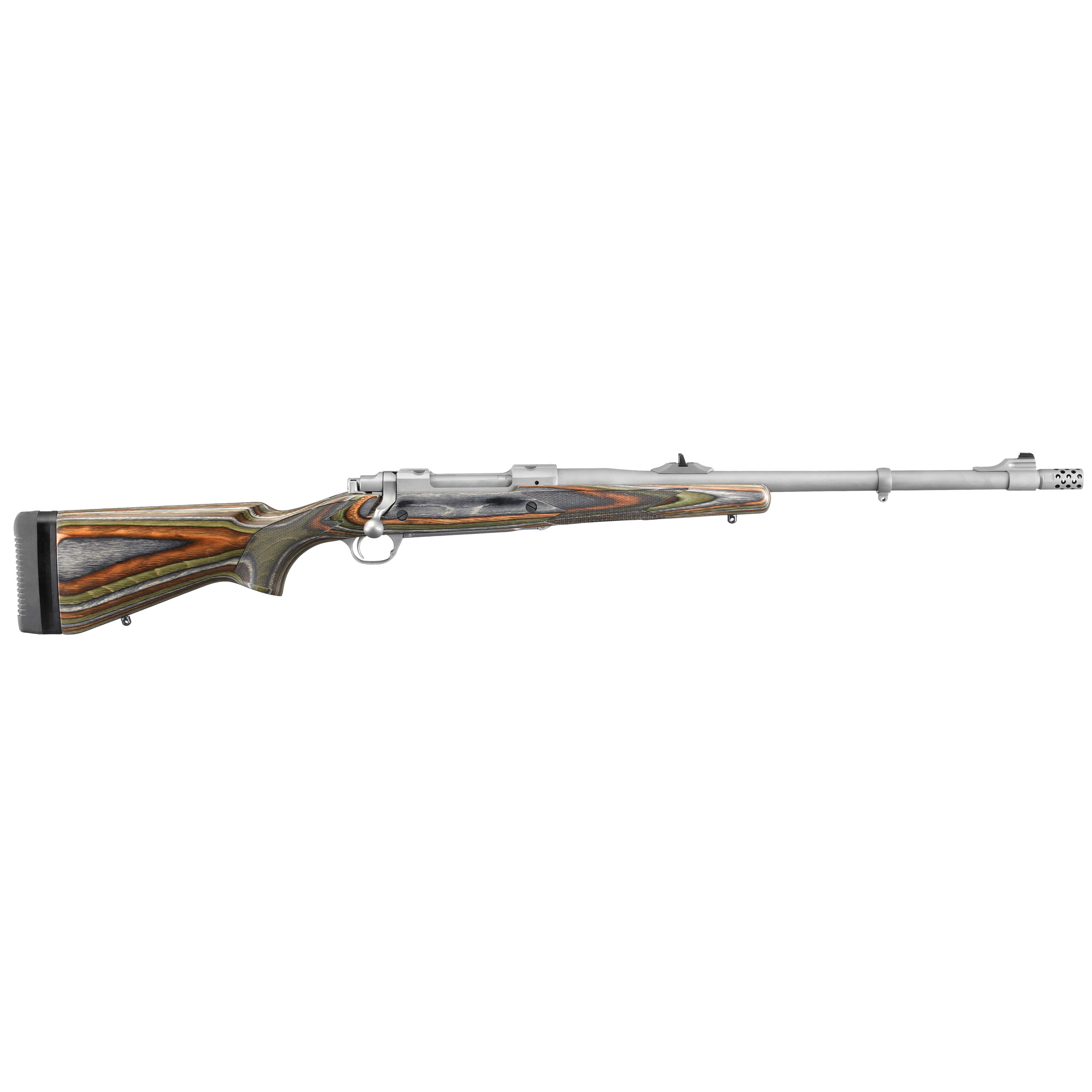 Ruger Guide Gun .30-06 Springfield Bolt Action Rifle, 20" Barrel, Silver - 47118