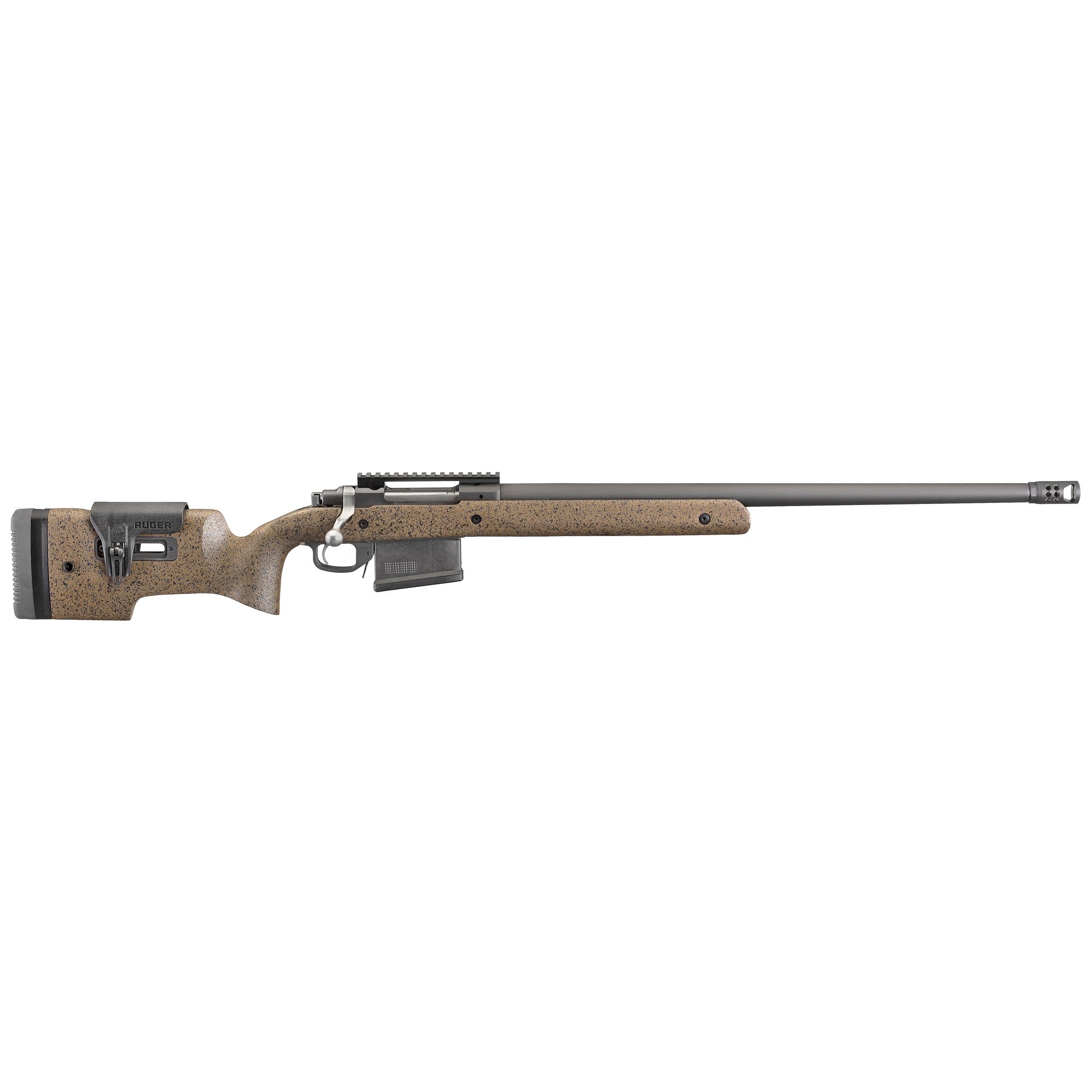 Ruger Hawkeye .300 Weatherby Mag Bolt Action Rifle, 26" Barrel, Black - 47183 - Ruger
