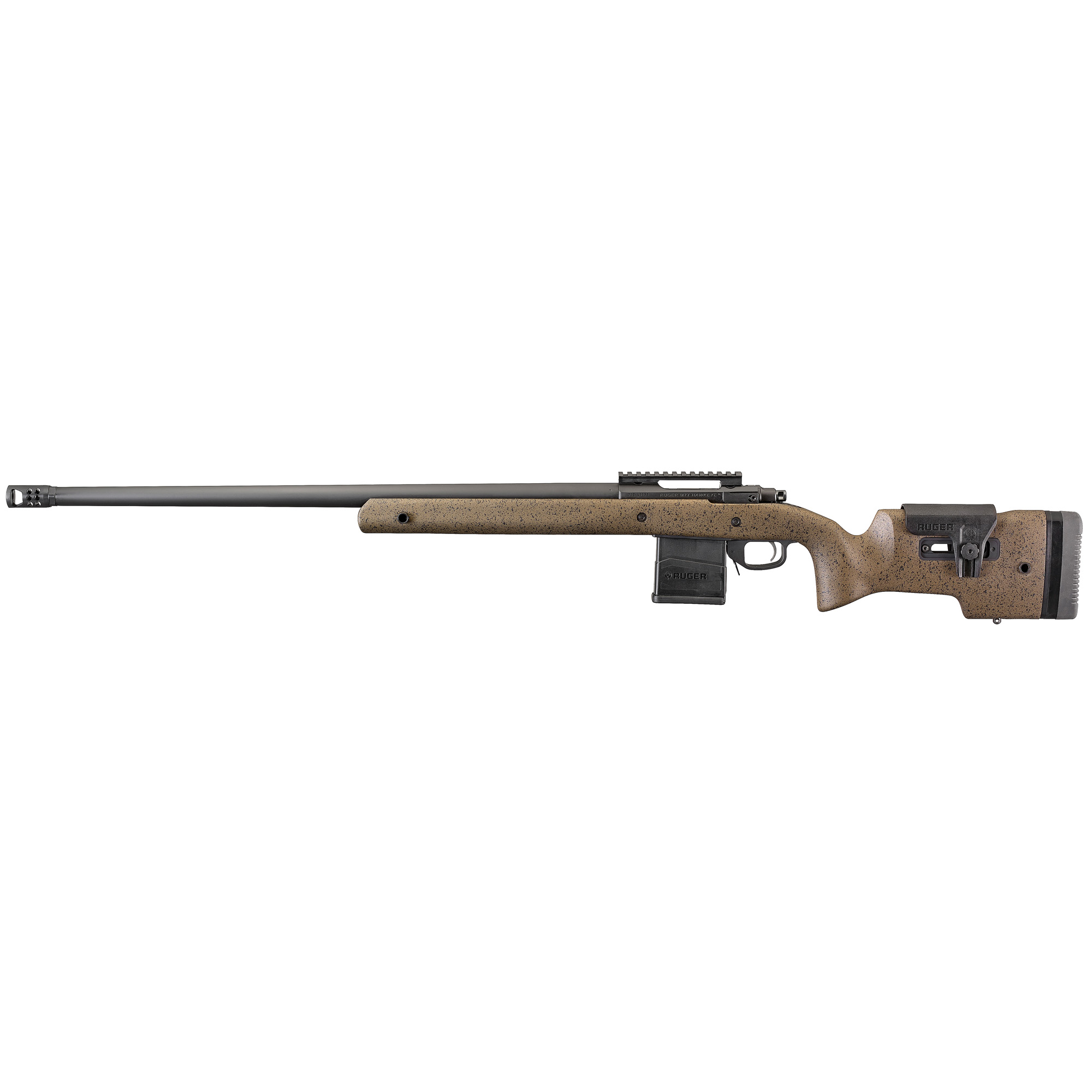 Ruger Hawkeye .204 Ruger Bolt Action Rifle, 26" Barrel, Black - 57122 - Ruger