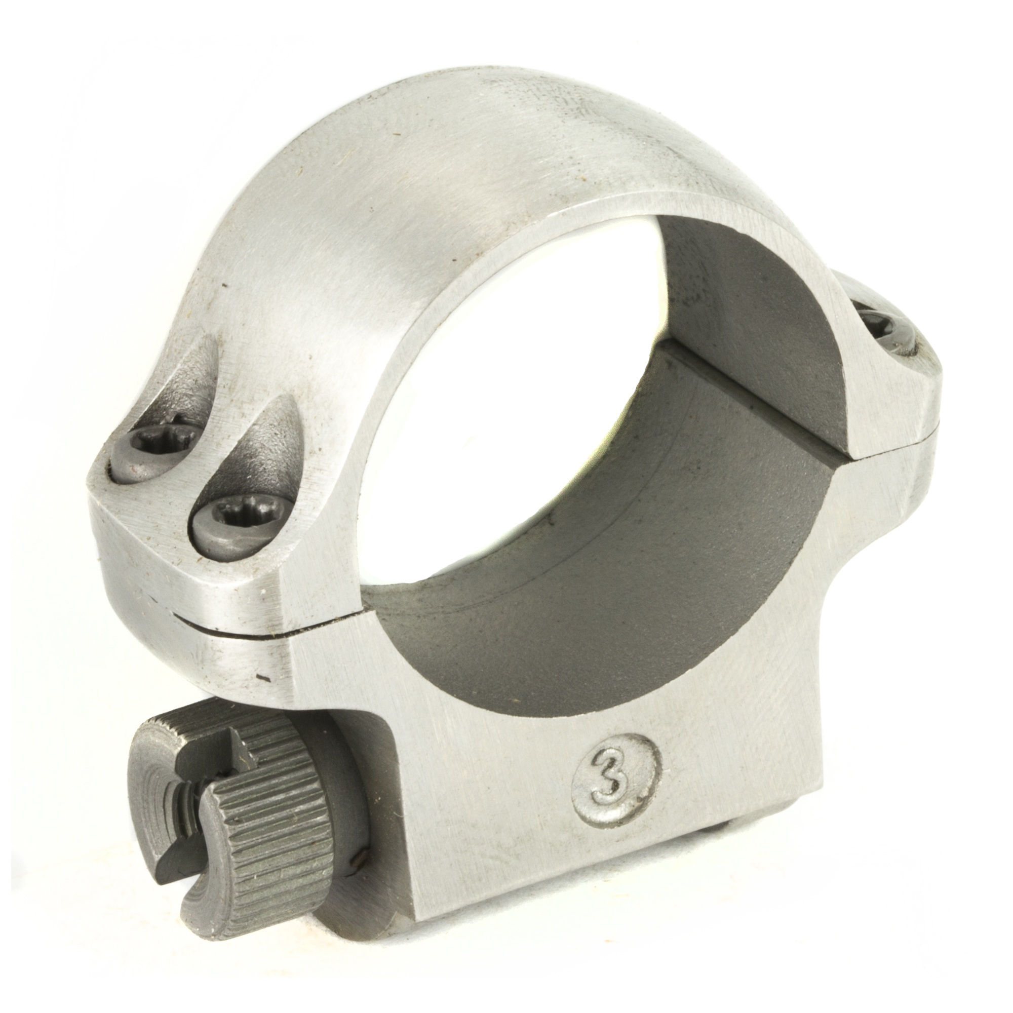 Ruger Standard, Ring, 1" Low(3), Stainless Finish, 3K, Sold Individually - Ruger