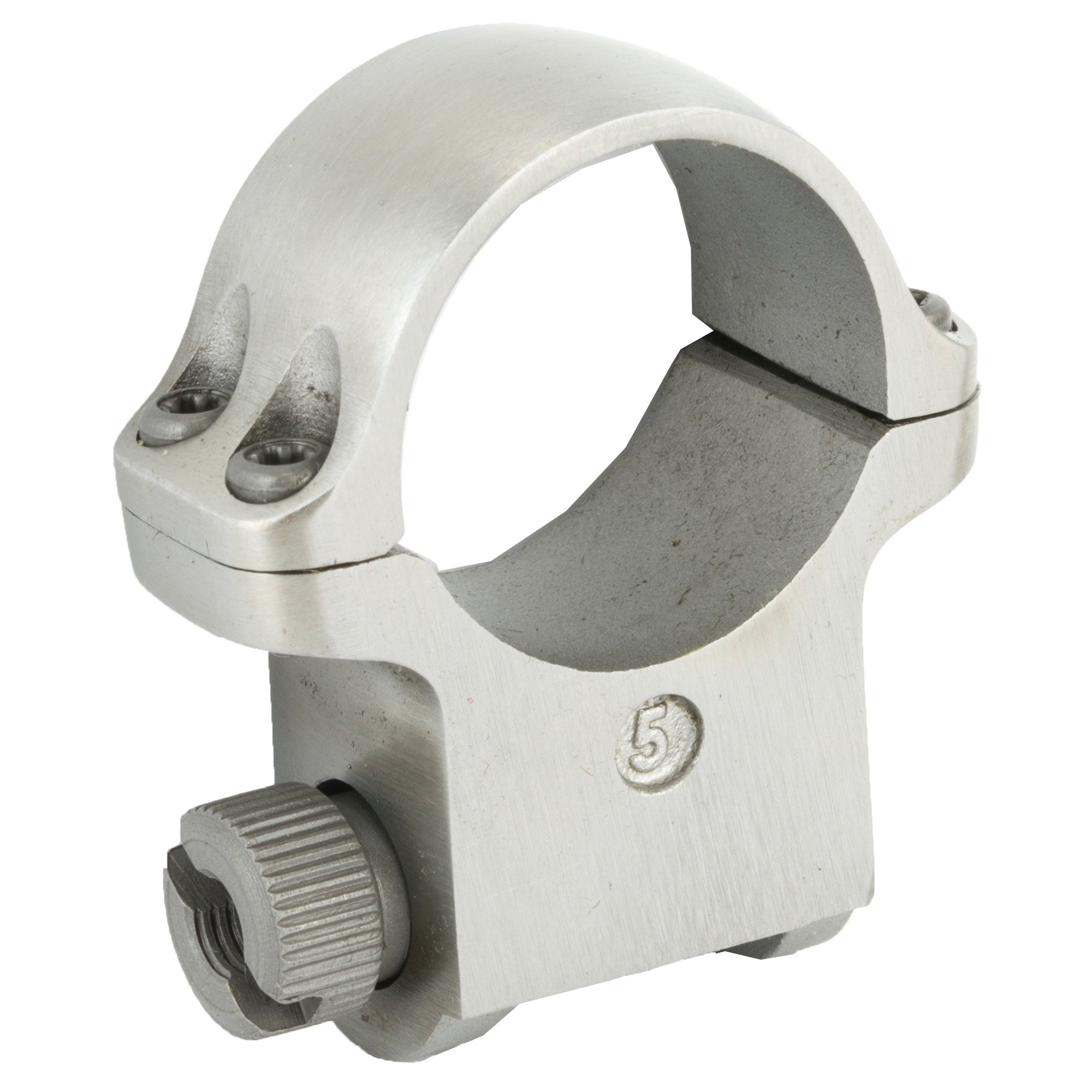Ruger Standard, Ring, 1" High(5K), Stainless Finish, 5K, Sold Individually - Ruger