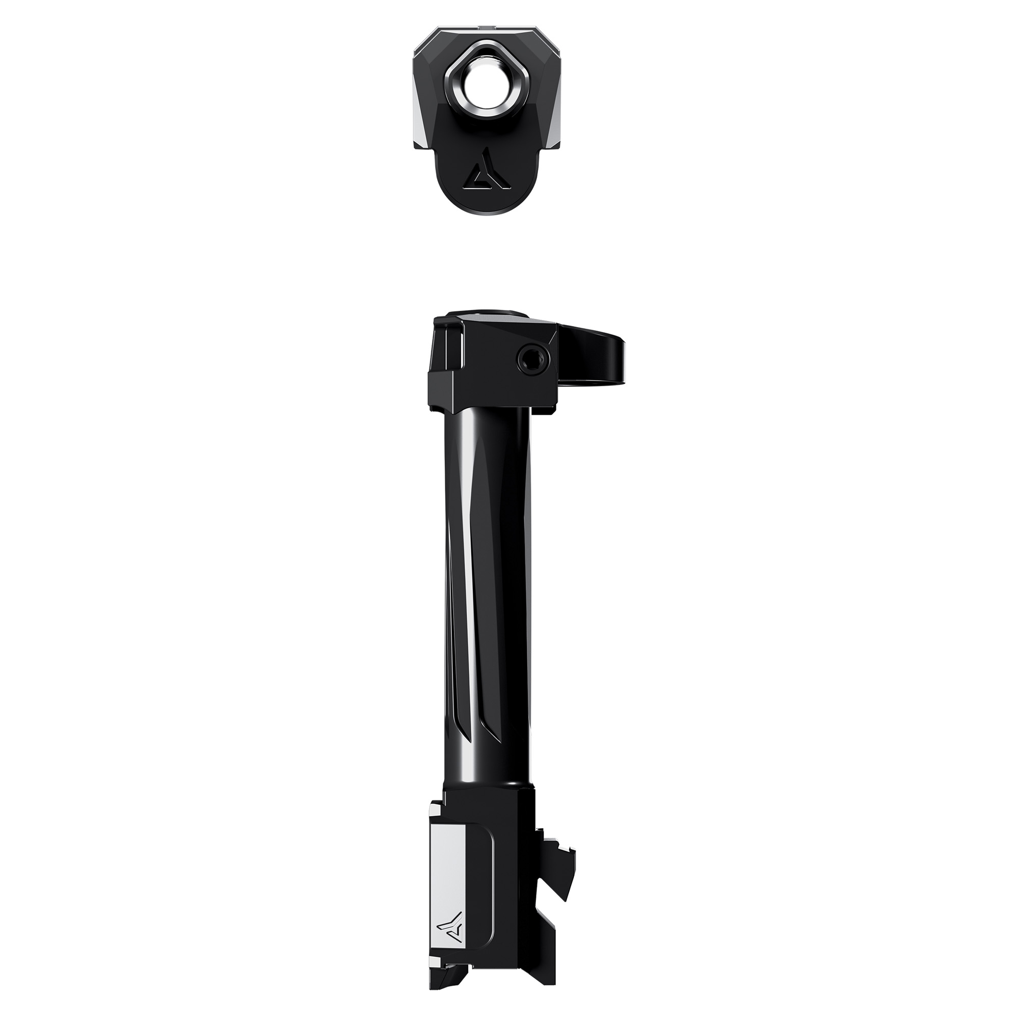 Radian Weapons RAMJET 9mm Fluted Barrel, AFTERBURNER Muzzle Brake for Glock Models - G19G5ILRN - Radian Weapons