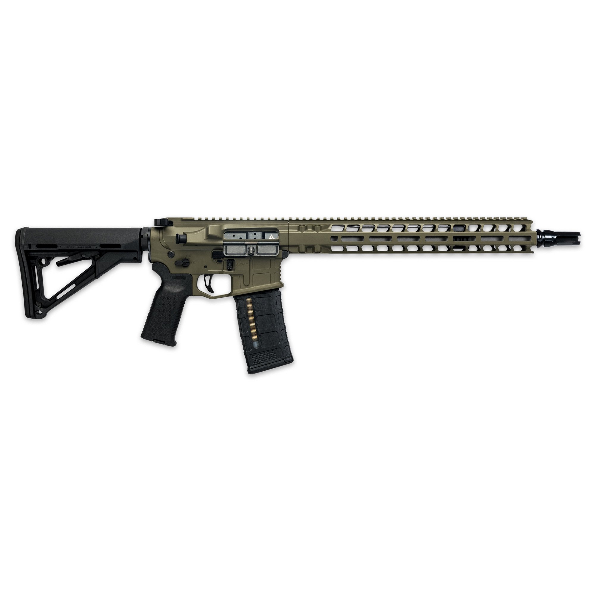 Radian Weapons Model 1 .223 Wylde AR Rifle with 14.5" Barrel, OD Green - R0536 - Radian Weapons