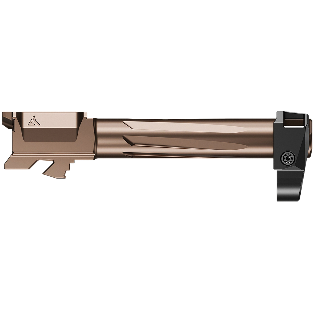 Radian Weapons Afterburner + Ramjet Barrel and Micro-Compensator 9mm Fits Glock G48, Bronze/Black - Radian Weapons