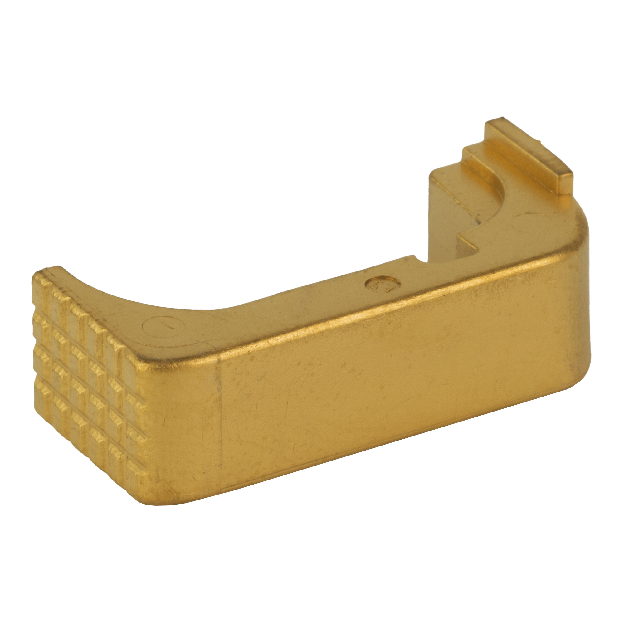 Shield Arms Magazine Catch/Release, Fits Glock 43X/48, Steel, Gold