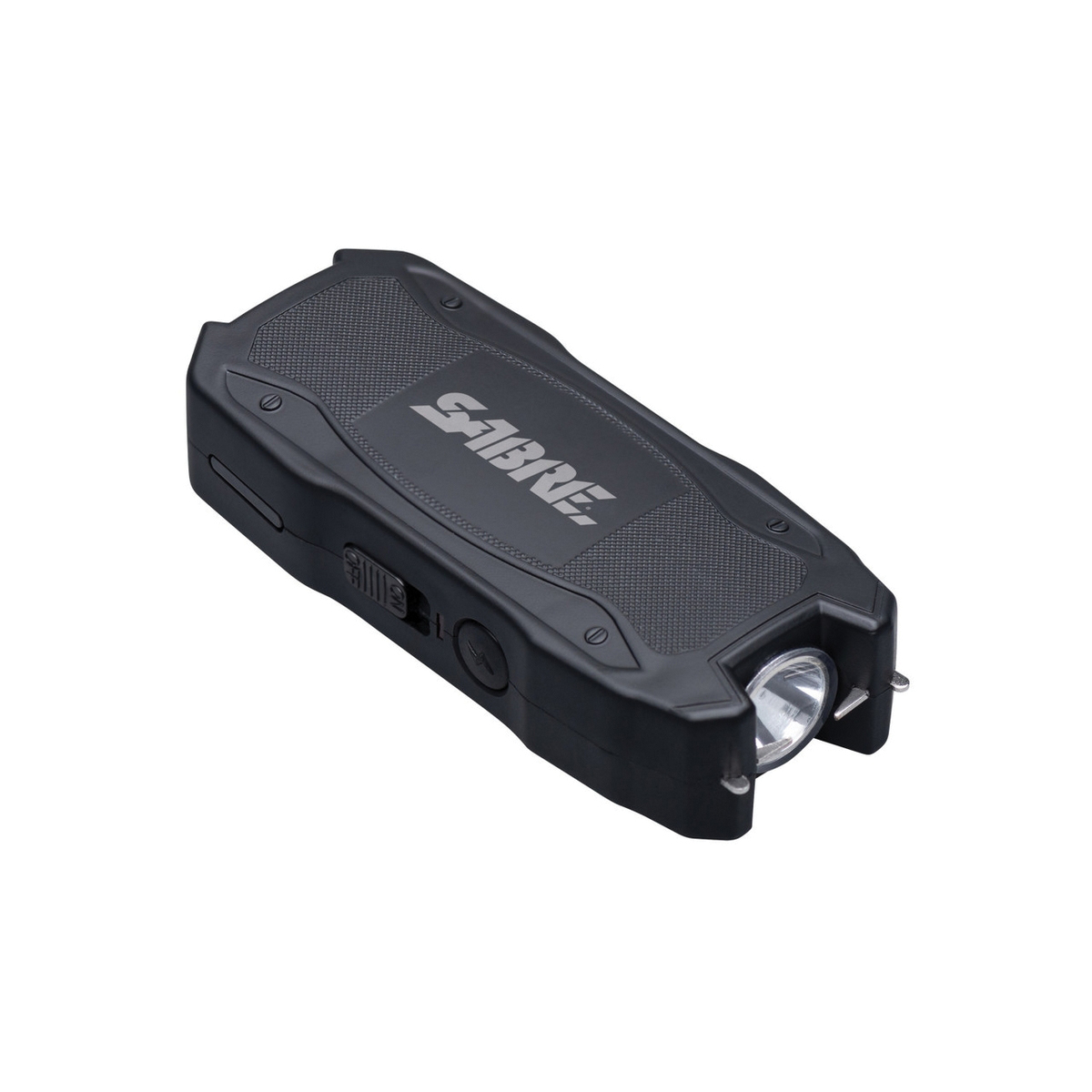 Sabre AKA Security Equipment Corp 2-in-1 Stun Gun w/Flashlight/Battery Strength Indicator, Black