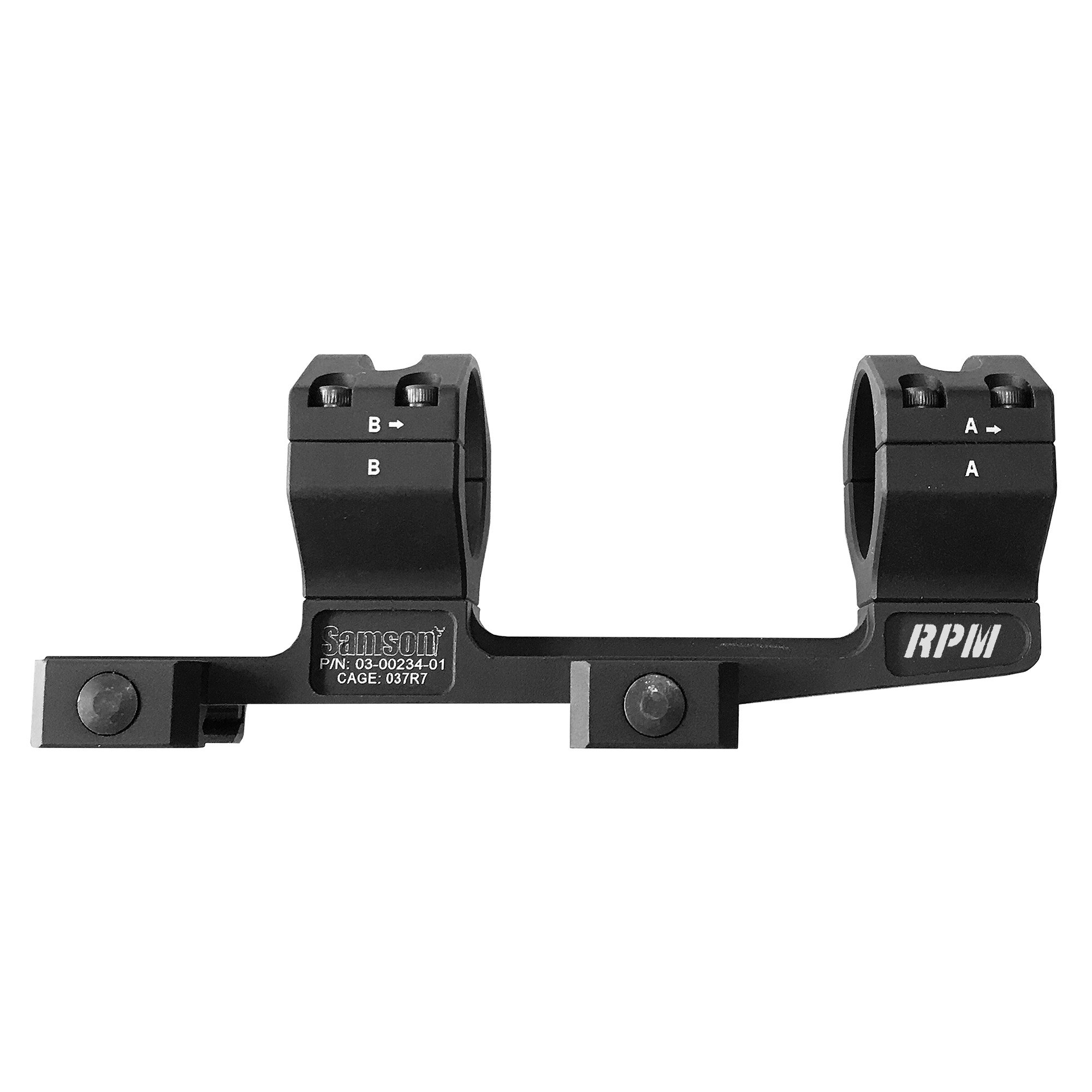 Samson Manufacturing Corp. Rapid Precision Mount, 30mm, Black - Samson