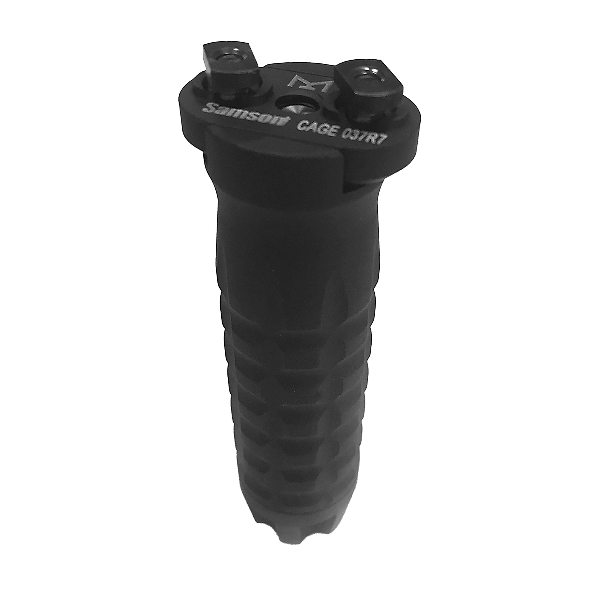Samson Manufacturing Corp. MLOK Long Vertical Grip, Grenade Style, Black - Samson