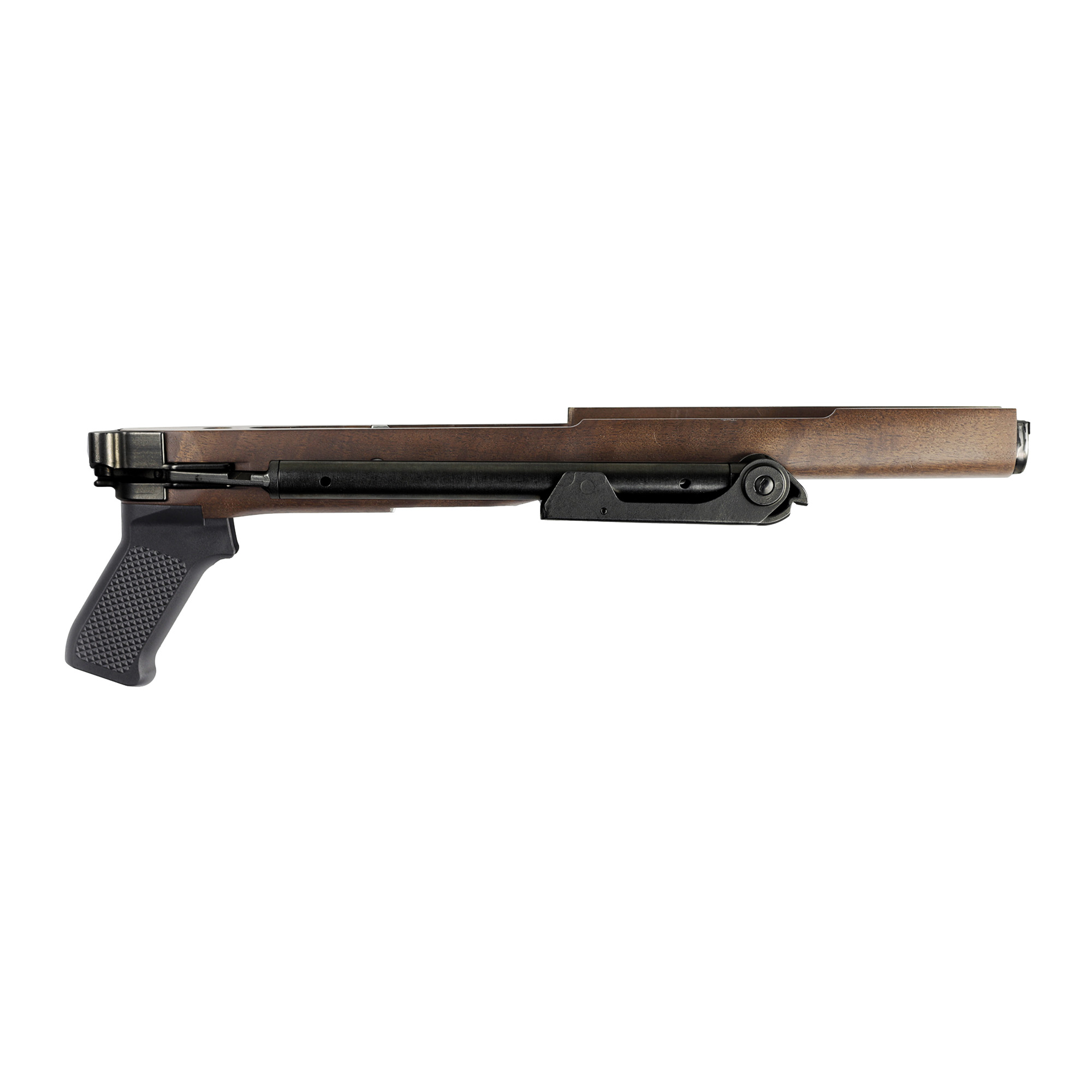 Samson Manufacturing Corp. A-TM, Black Hardware, Folding Stock For Ruger Mini-14, Matte - Samson