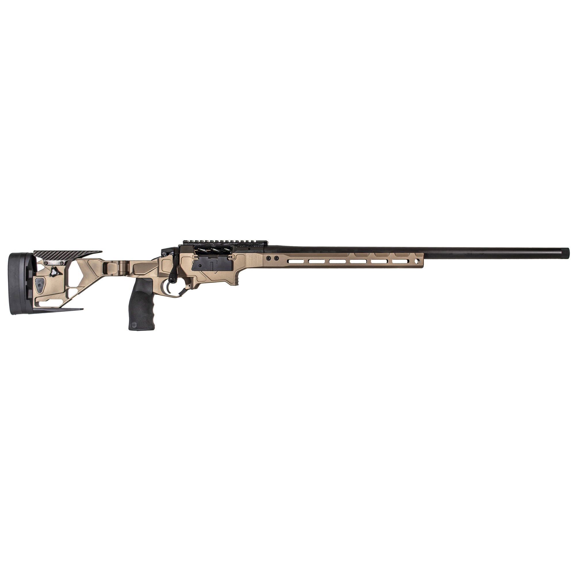 Seekins HIT 6.5 Creedmoor Bolt Action Rifle, 24" Barrel, Flat Dark Earth - 0011710103FFDE - Seekins