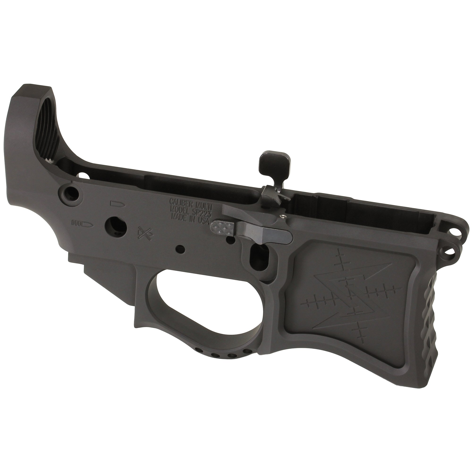 Seekins SP223 Gen2 .223 Remington AR Lower, Black - 11000008 - Seekins
