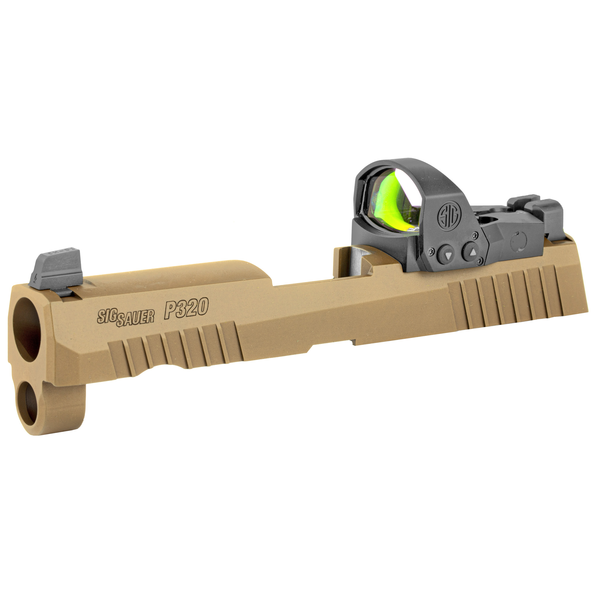 Sig Sauer Slide Assembly Coyote Suppressor Height Sights and ROMEO1 Pro - 8900279 - Sig Sauer
