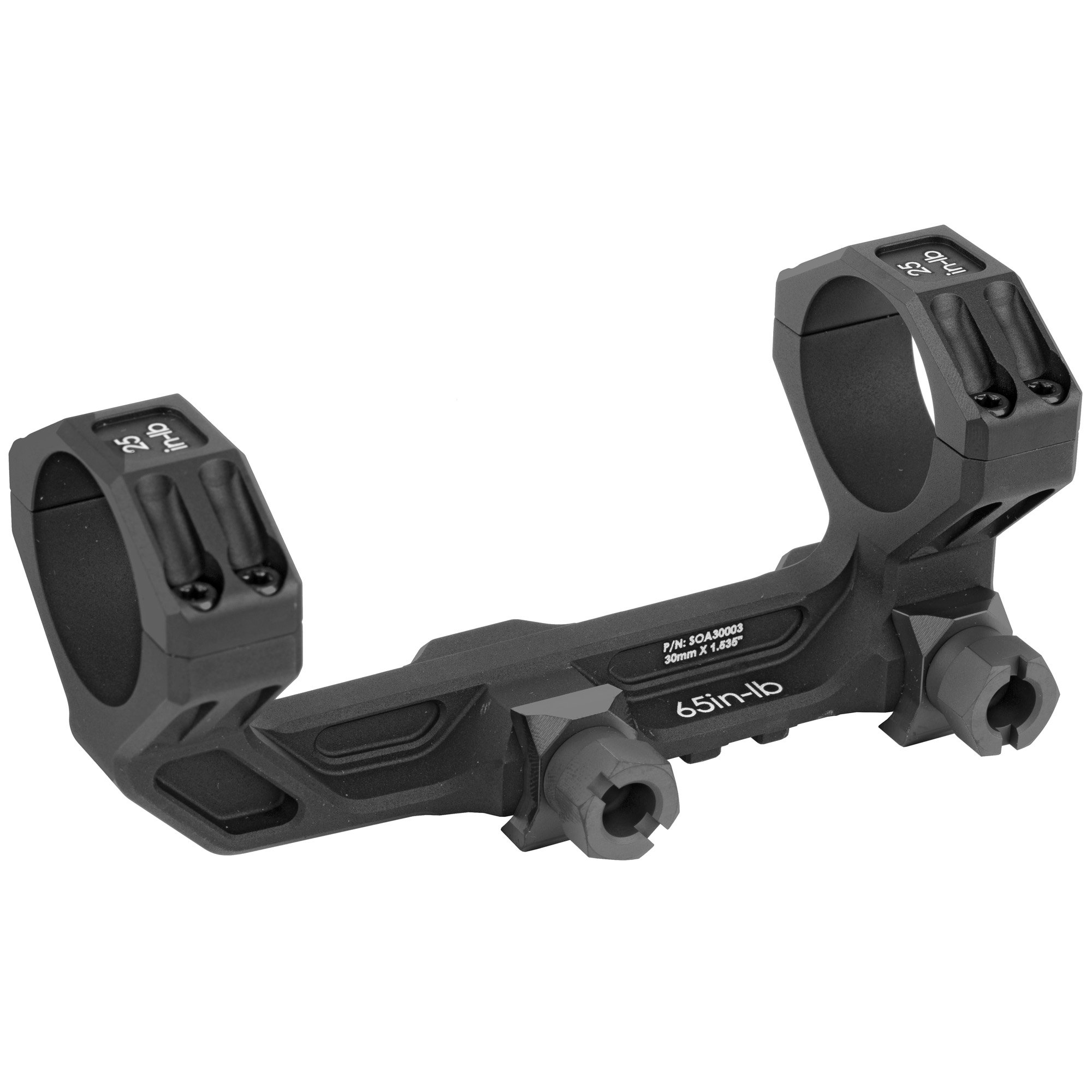 Sig Sauer ALPHA3 Mount 30mm Black Picatinny SOA30003 Powder - Sig Sauer
