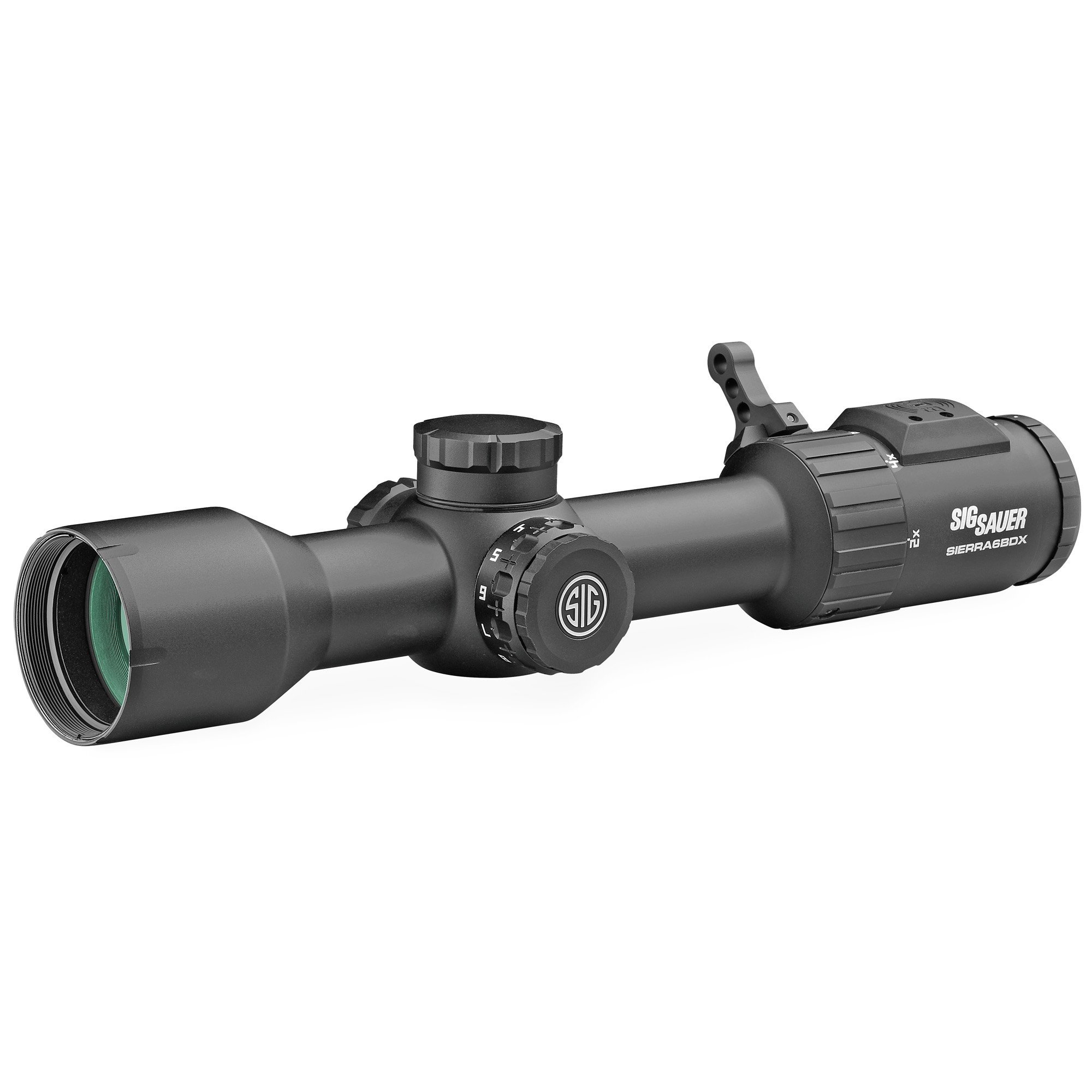 Sig Sauer 2-12x40 Sierra6 BDX 0.25 MOA Reticle Black Rifle Scope - SOSBDX62111 - Sig Sauer